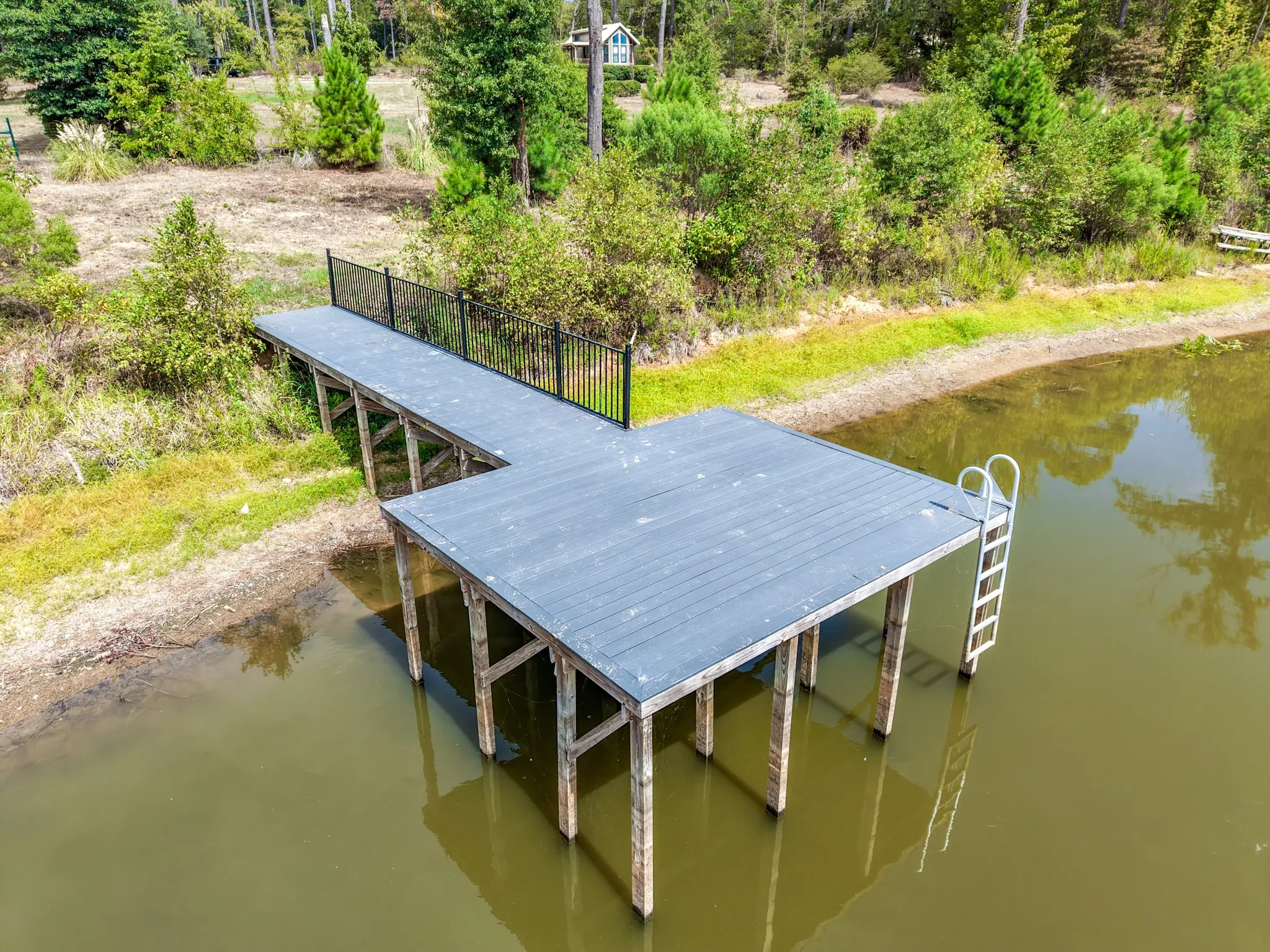 Private dock (Lake is currently low)