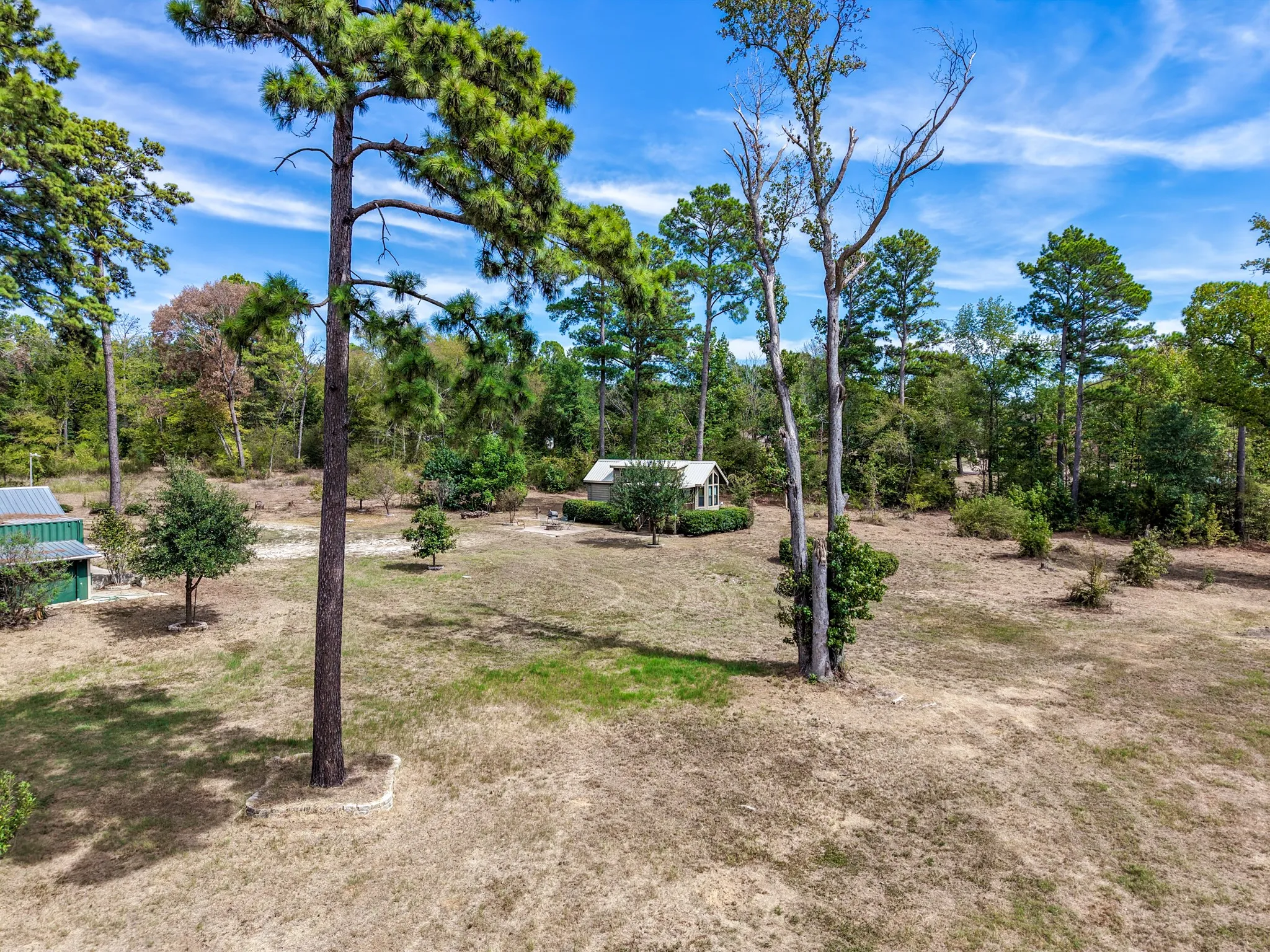 Plenty of cleared land for additional structures
