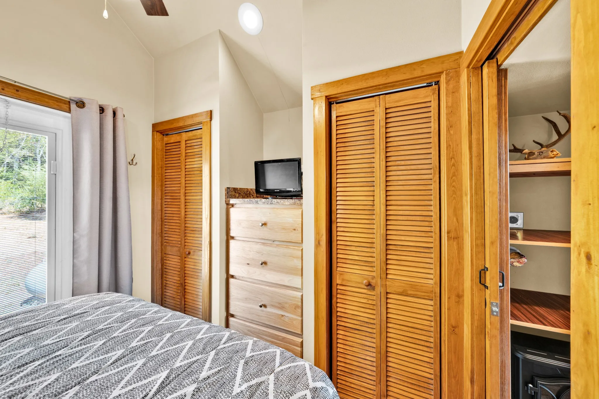 Primary bedroom closets