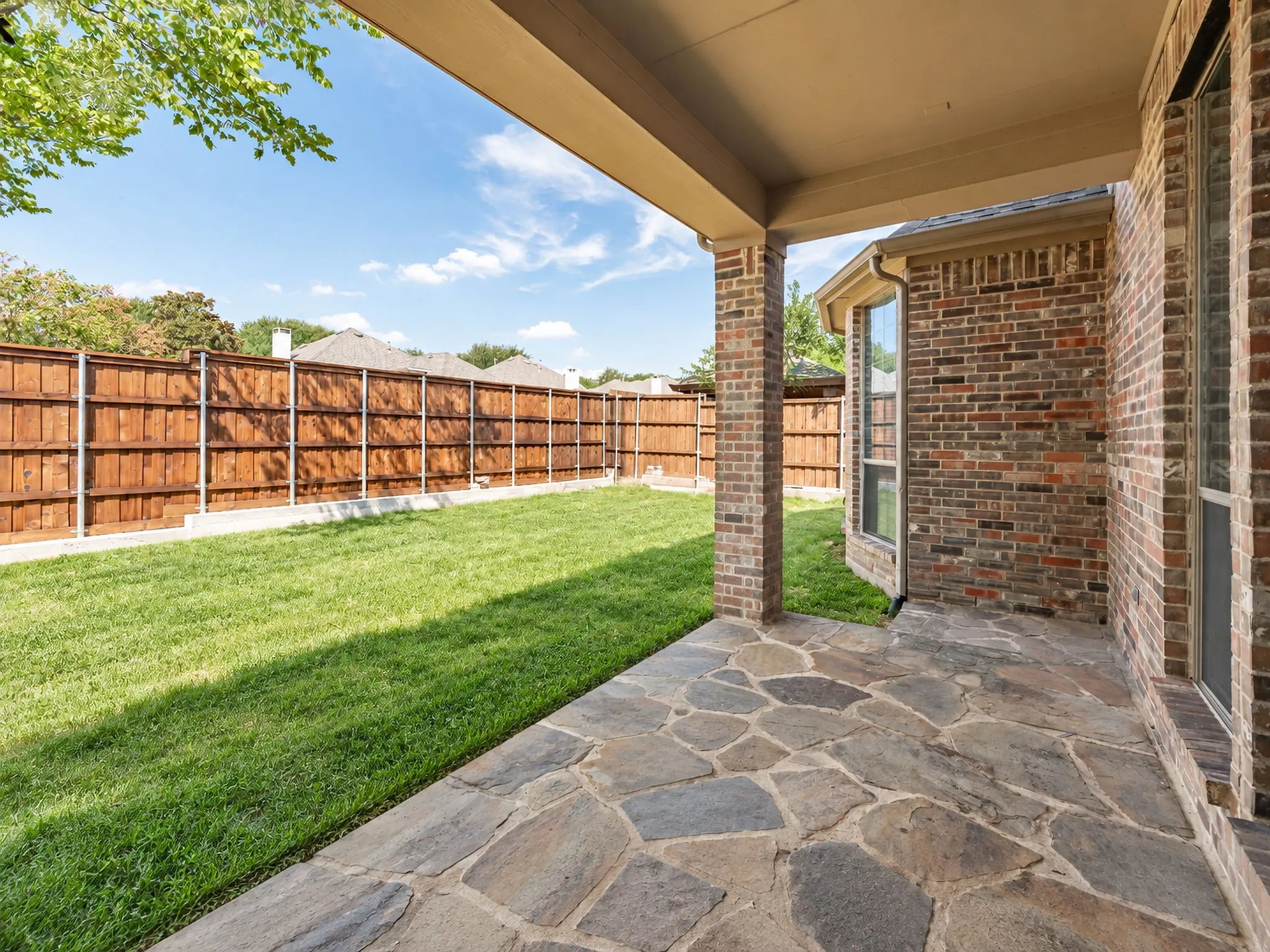 Back Covered Porch.