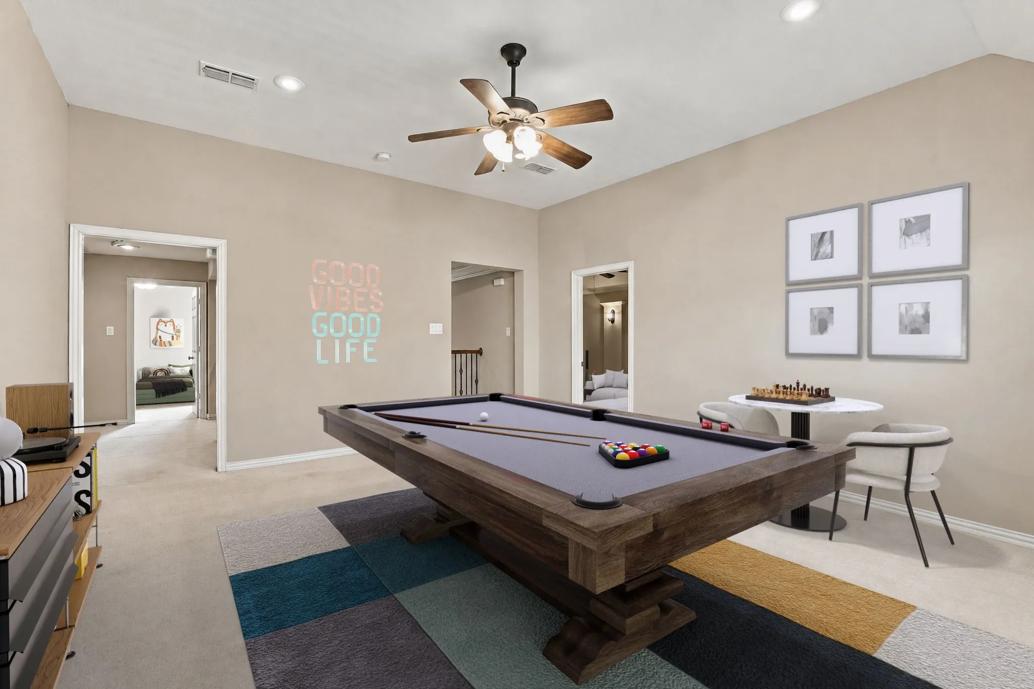 Awesome Game Room/Flex Room.  This has been virtually staged.