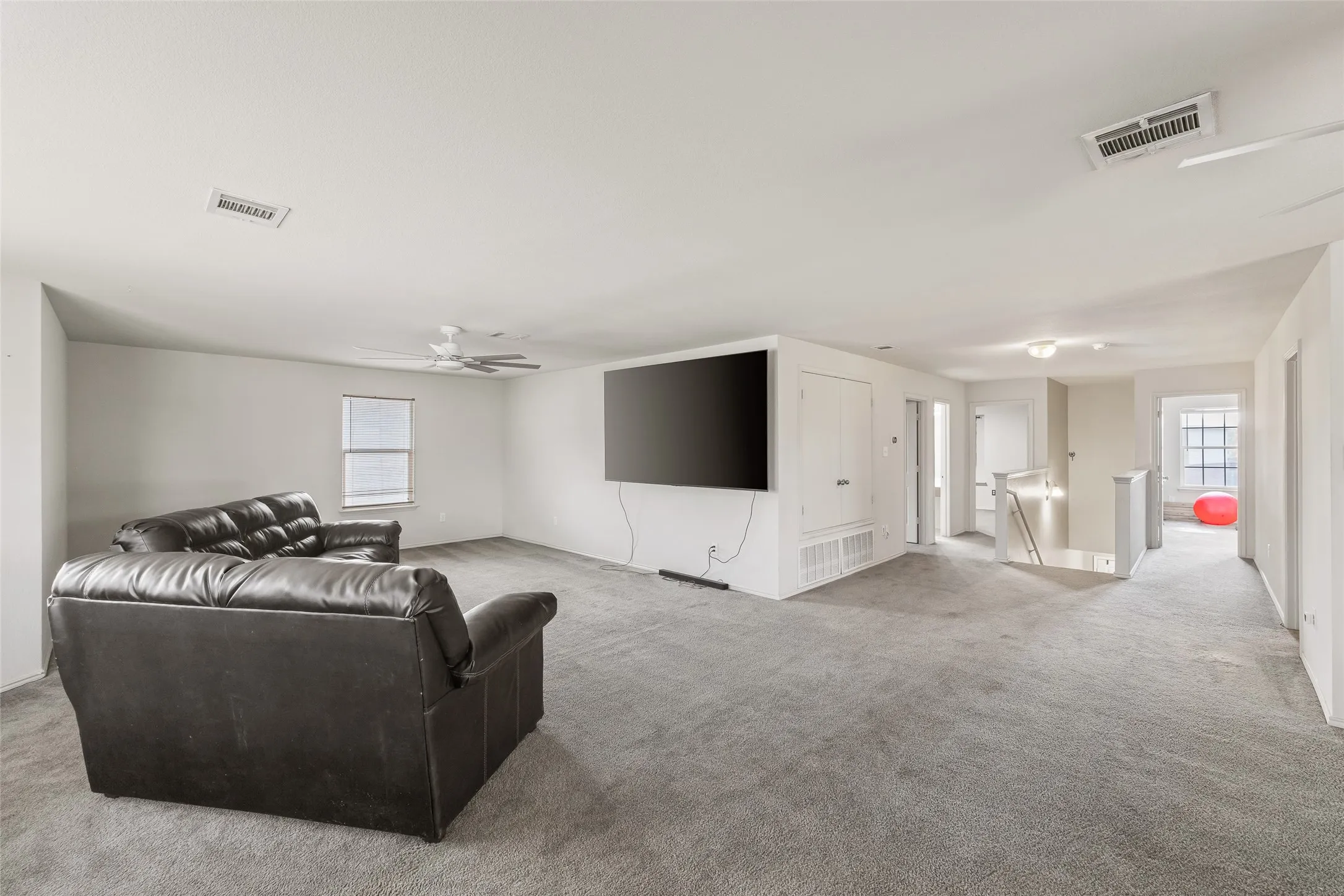 Upstairs living room