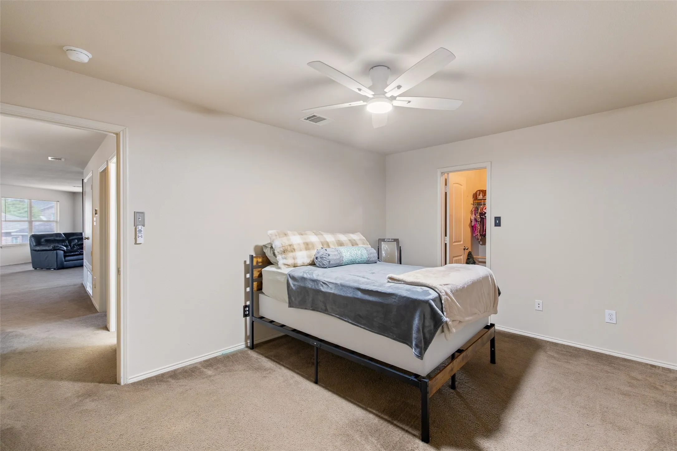Bedroom 3 with walk in closet