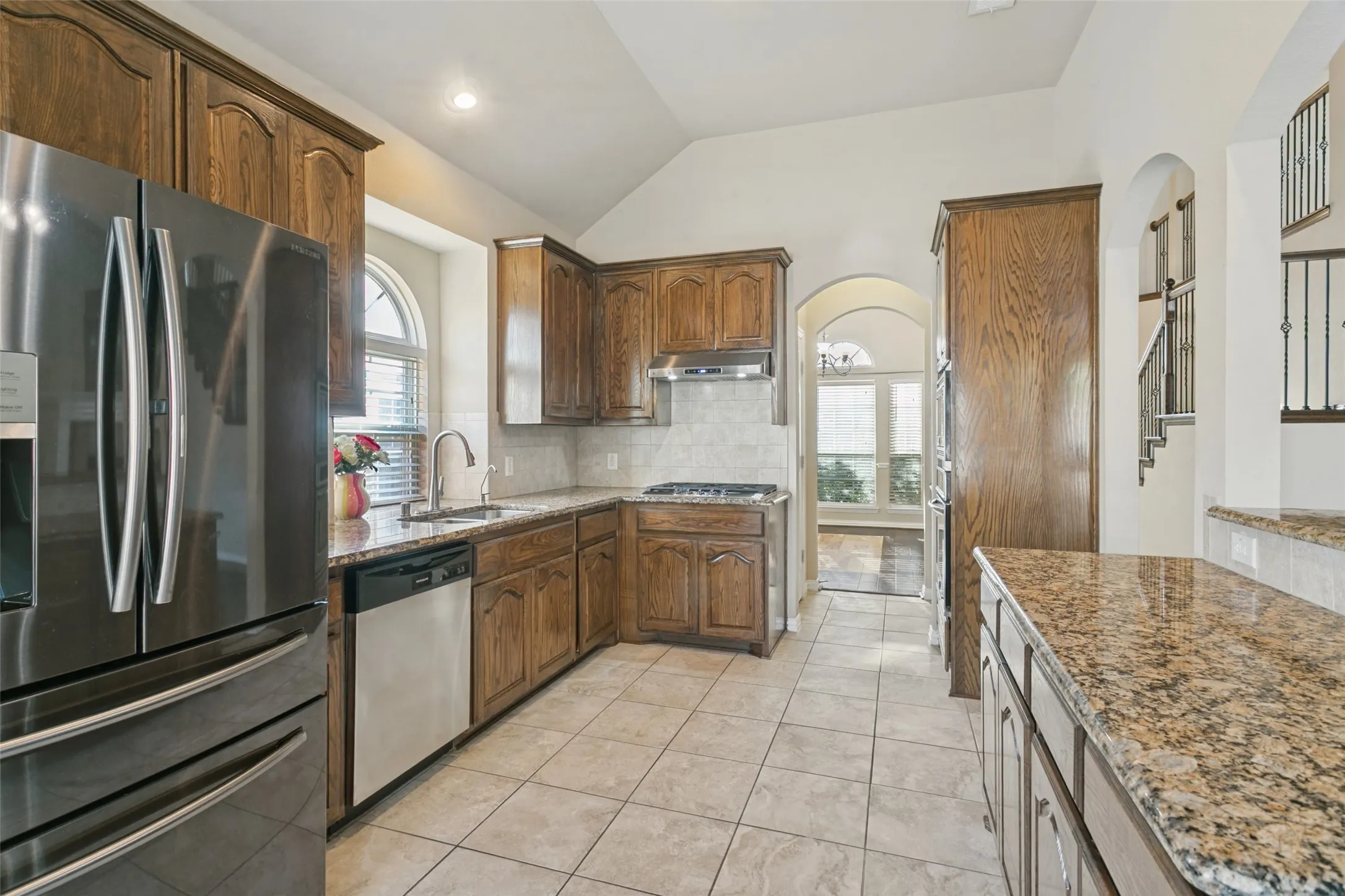 The refrigerator is included in the rent!
