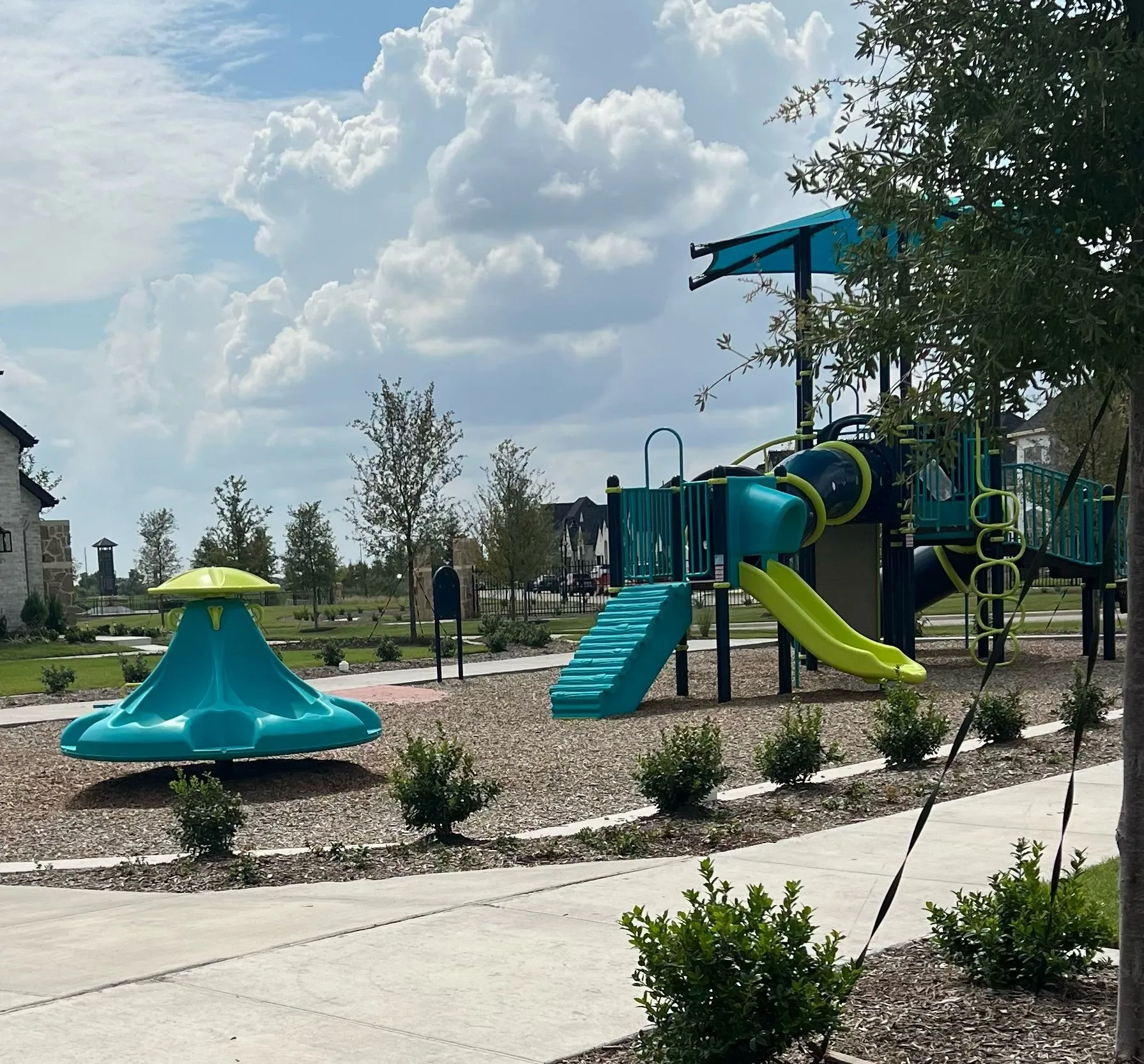 View of playground