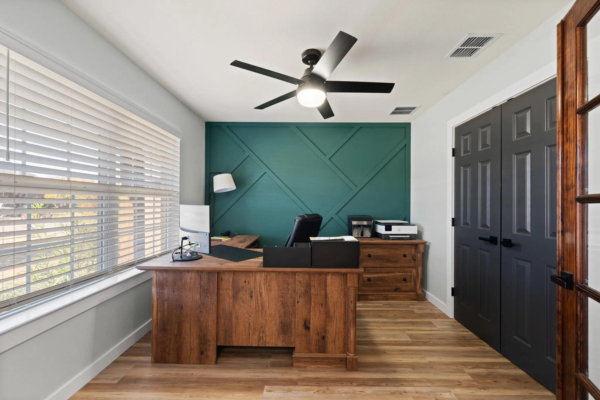 Bedroom 2 or Office off entry