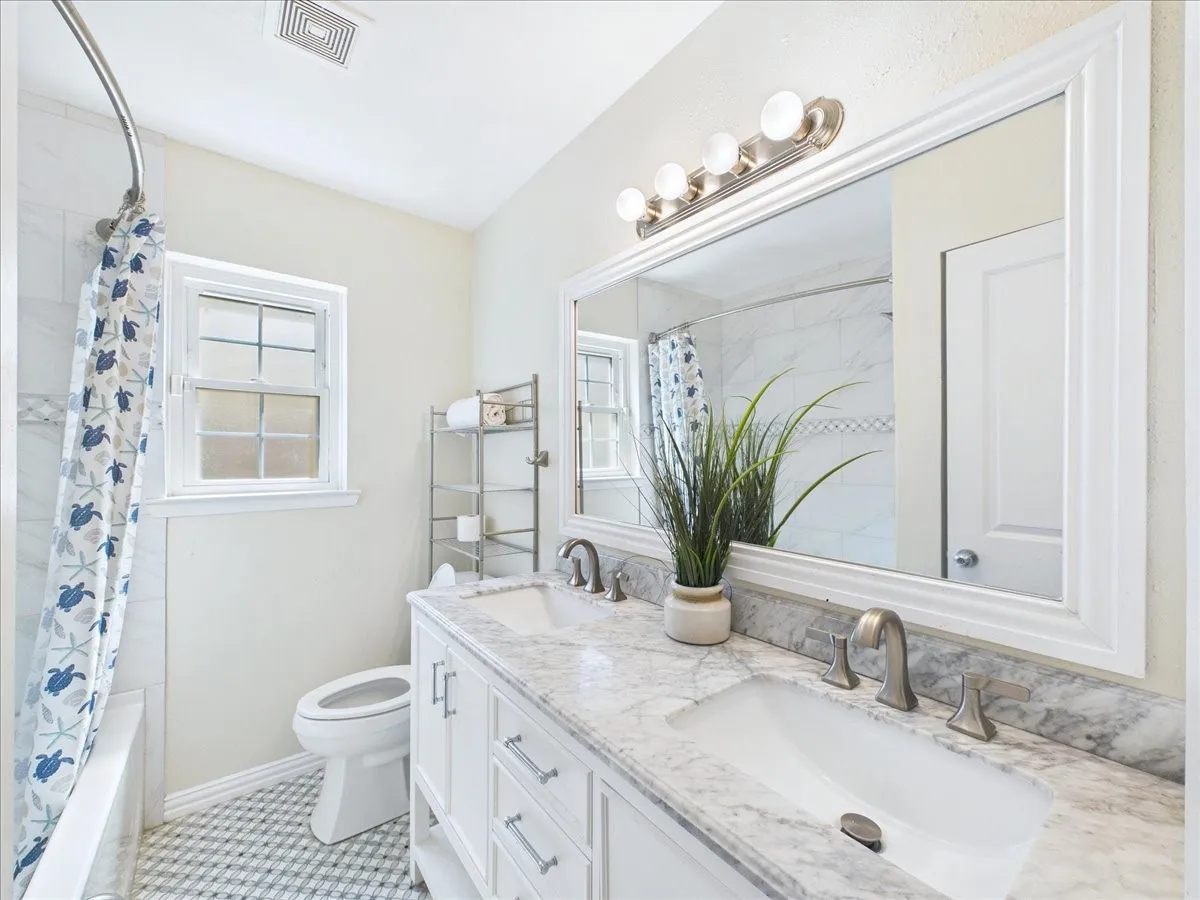 Hall bathroom