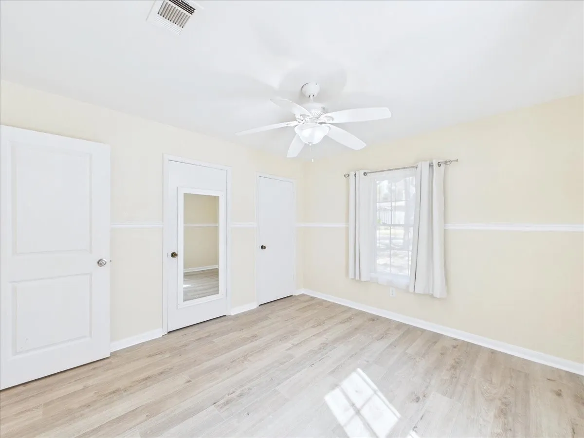 Bedroom 3, facing front of the house