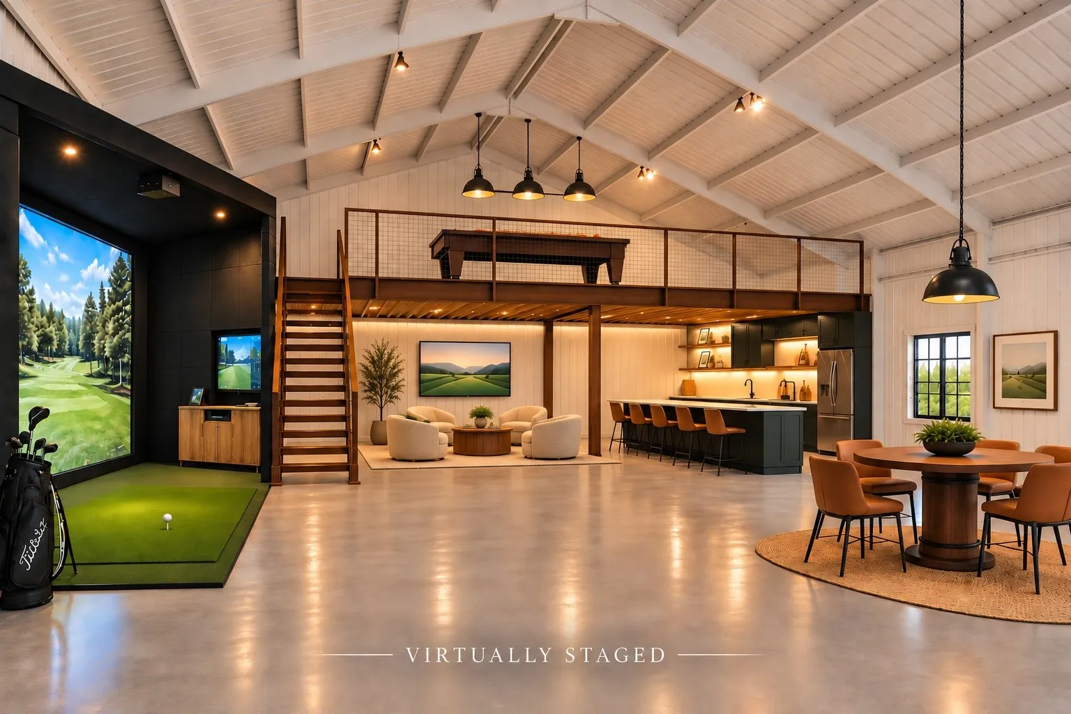 Virtually Staged: Furniture, décor, and/or enhancements shown are digital renderings for illustrative purposes only. Actual property condition and features may vary.