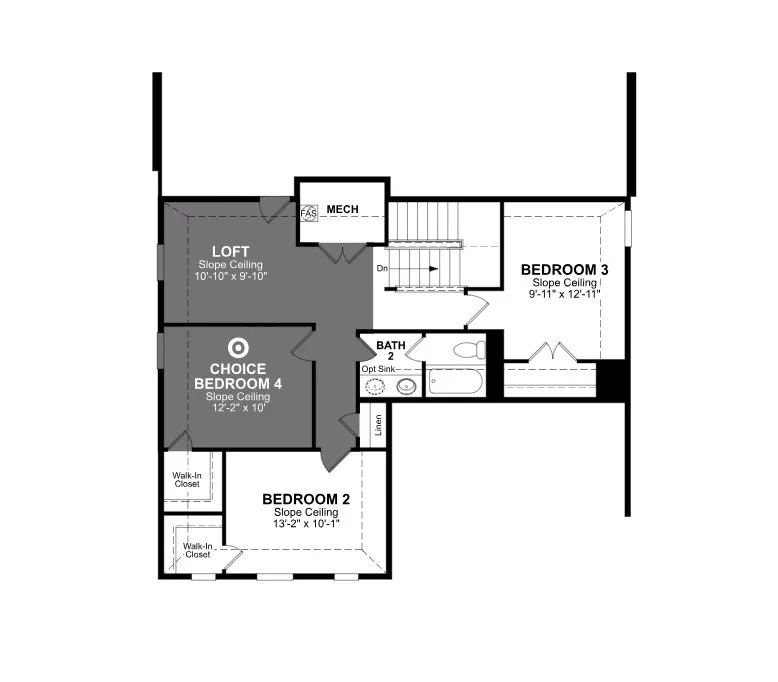 Beazer Homes Verandah Cascade floorplan.