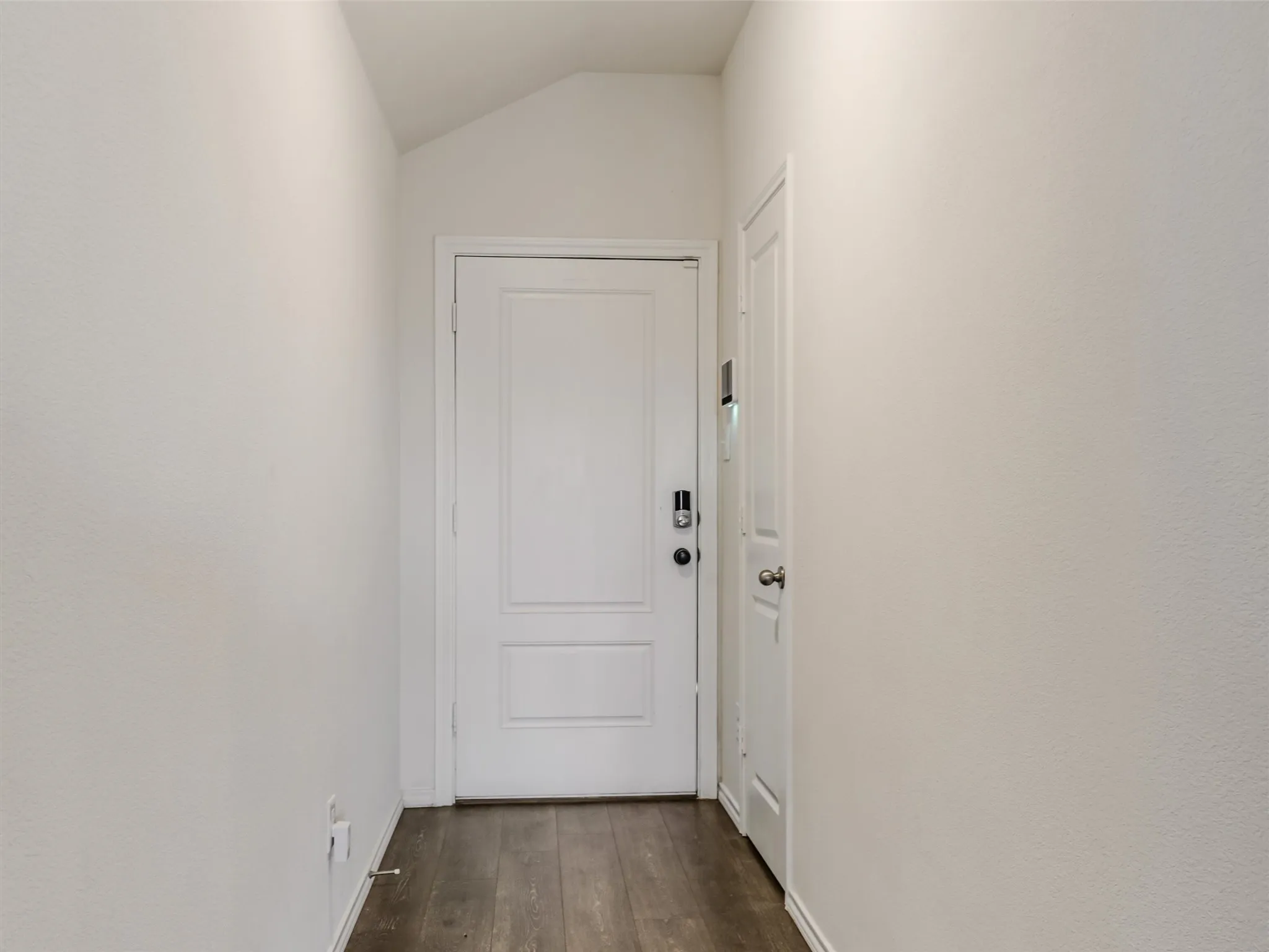 Hallway leading to front door