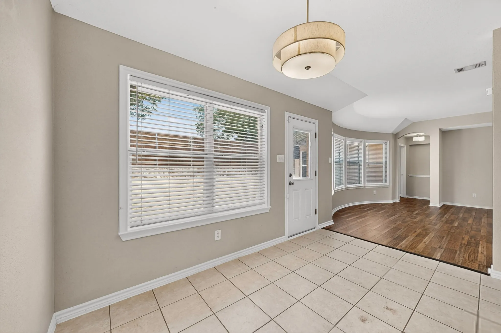 Open concept to living room