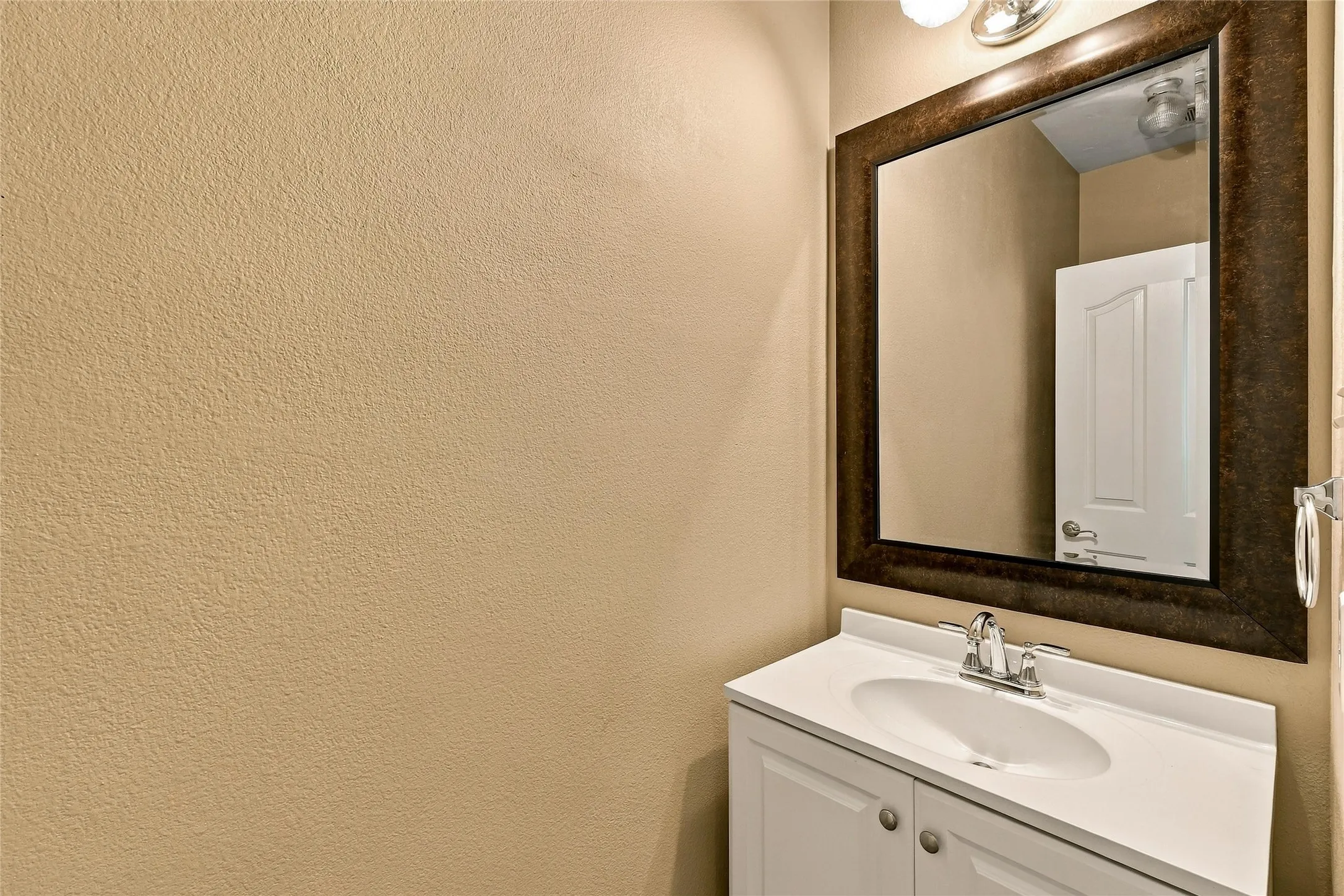 Downstairs hall bathroom for your guests
