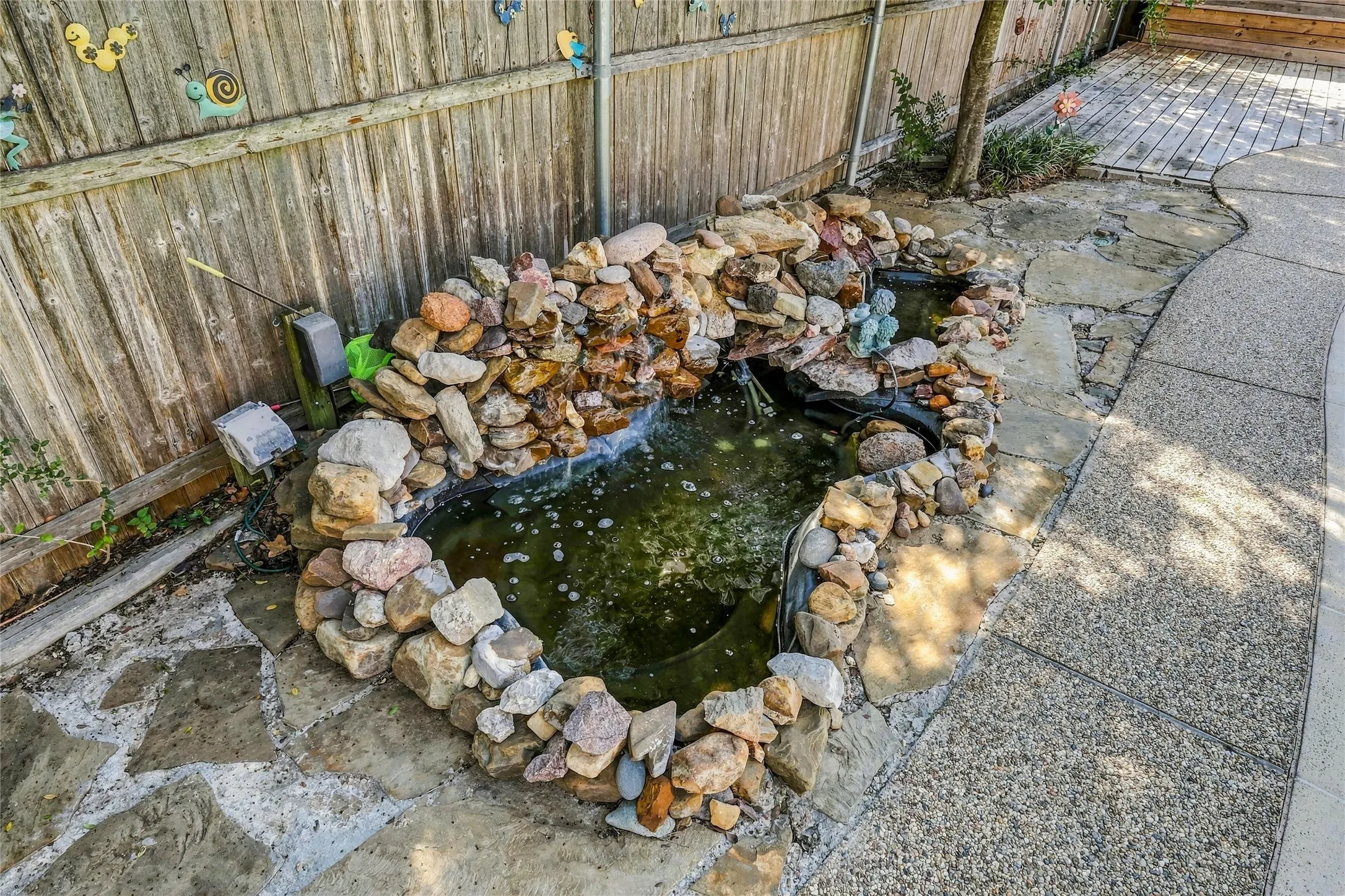 Calming water feature