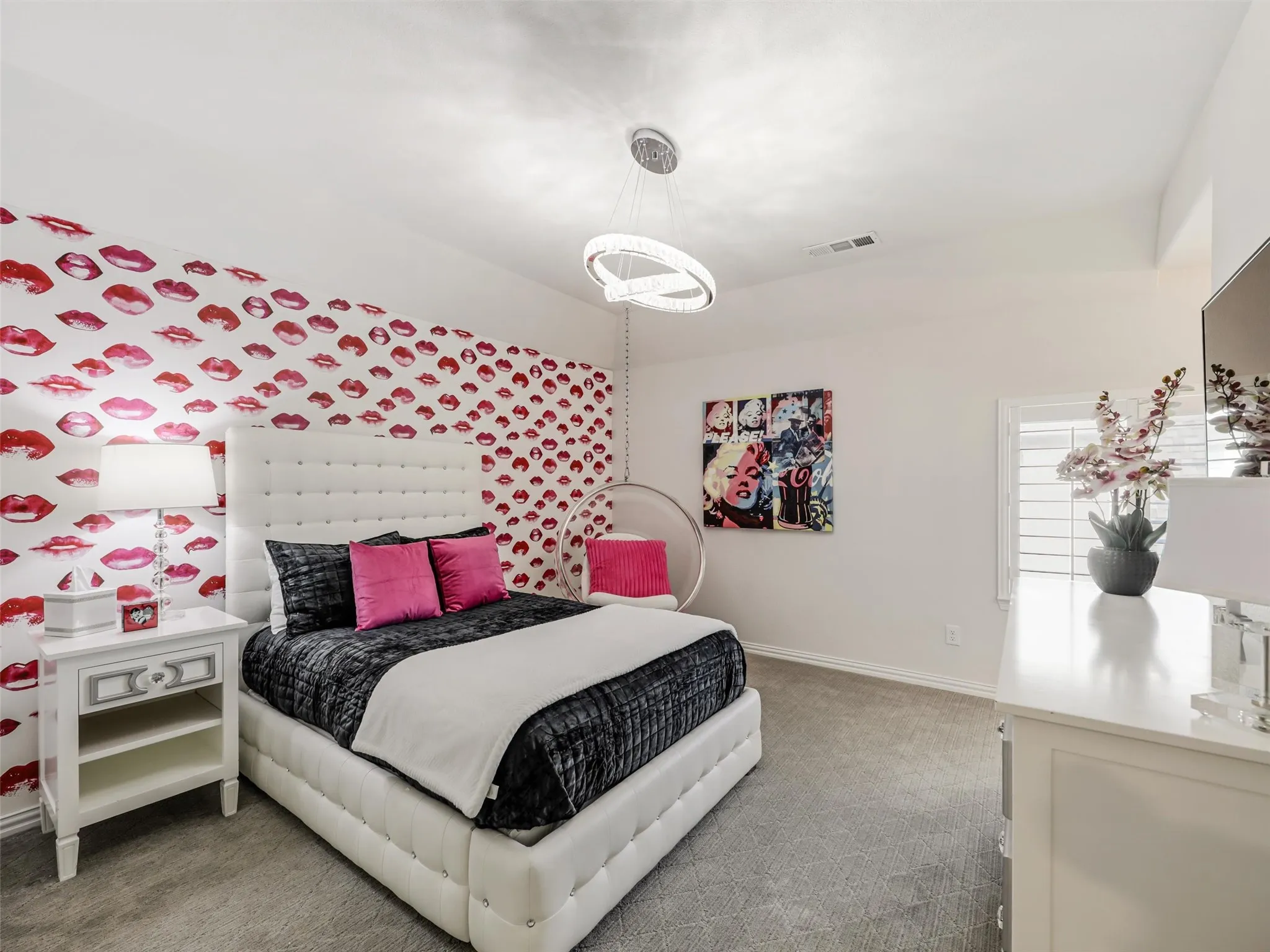 Secondary bedrooms are generously sized, each offering the privacy of its own ensuite bathroom and walk-in closet.