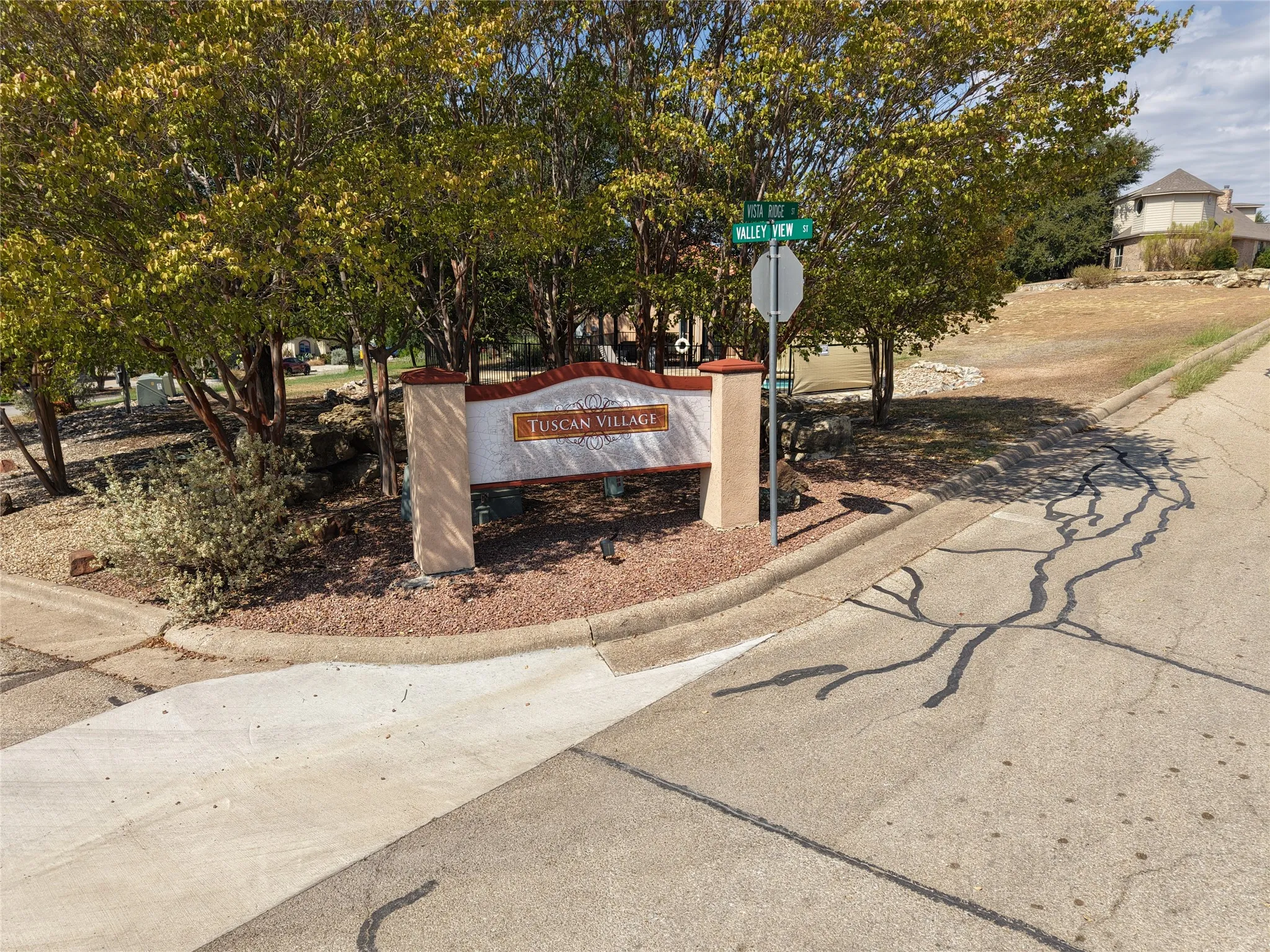 Tuscan Village entrance.