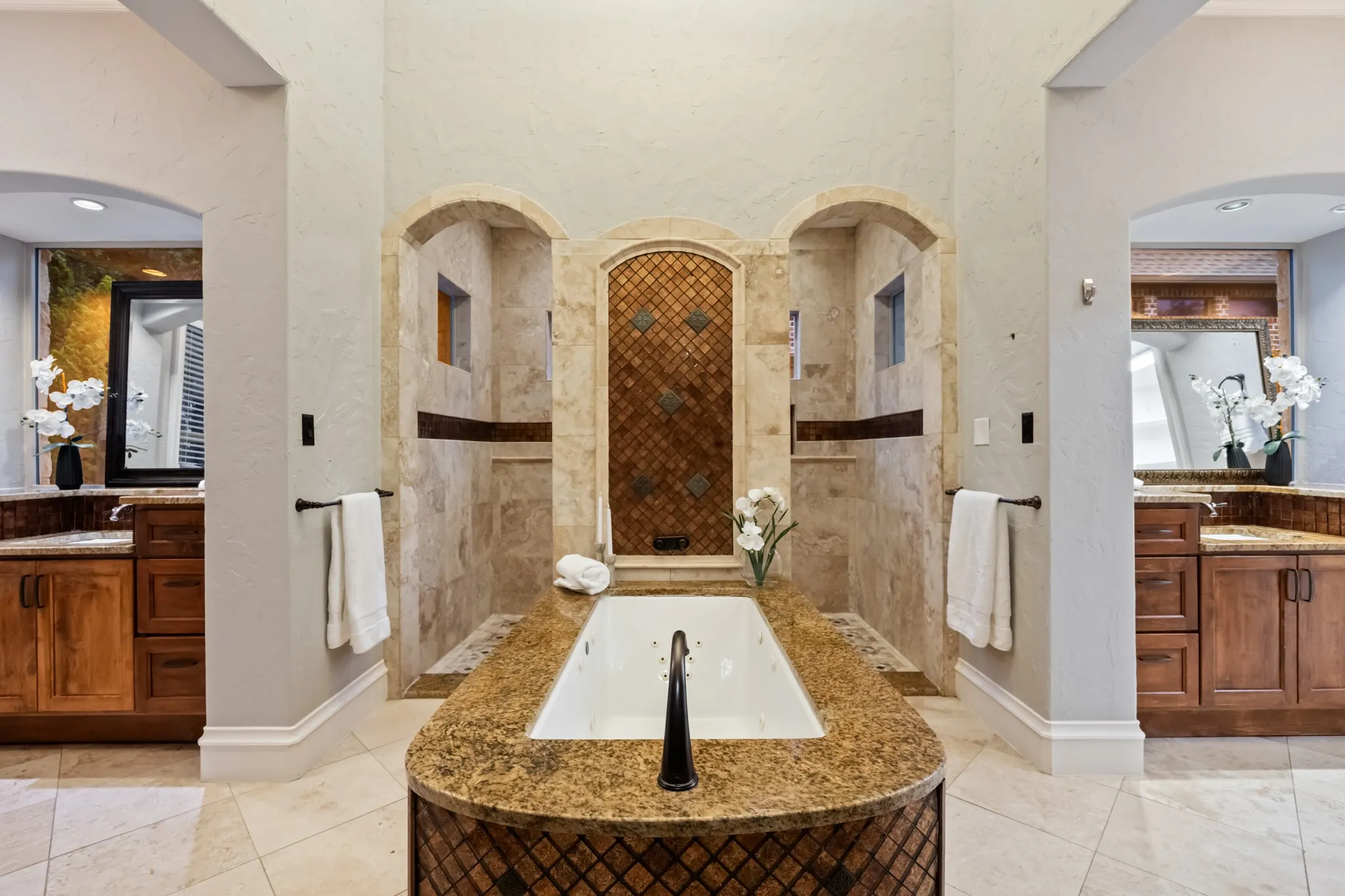 Spa-like bathroom.