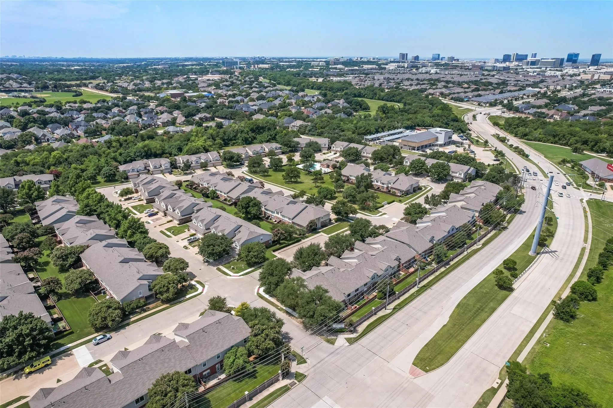 Expansive residential development featuring multiple units