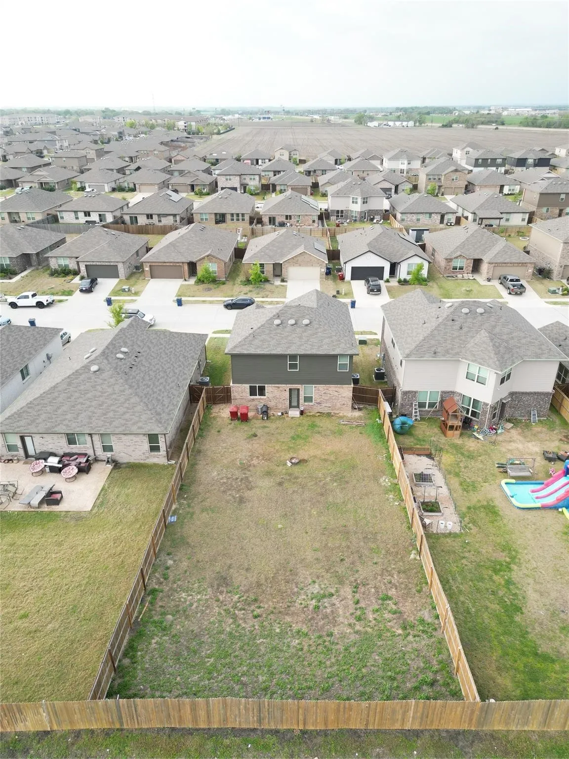 Large lot with privacy