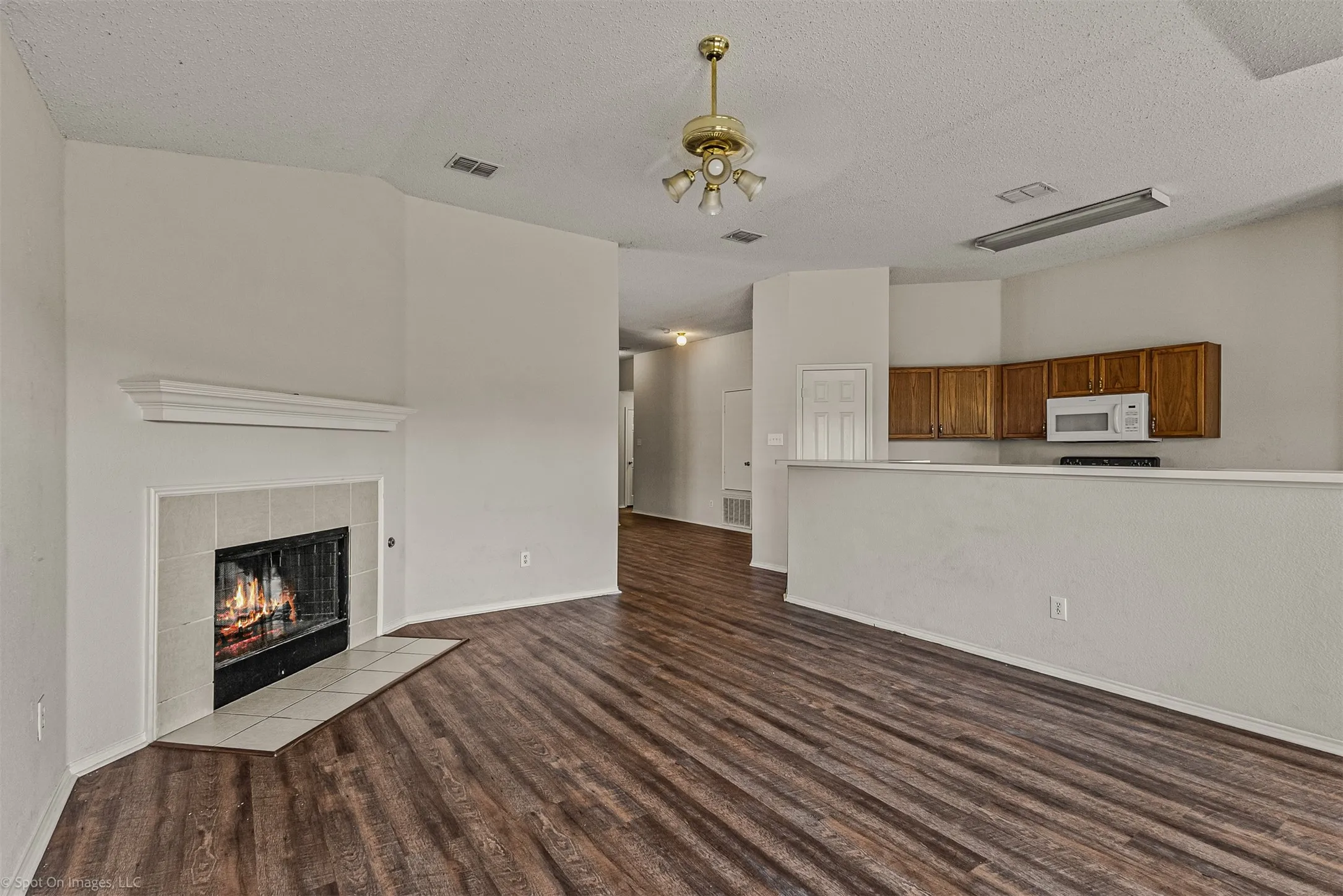 Open Kitchen/Living/Dining.