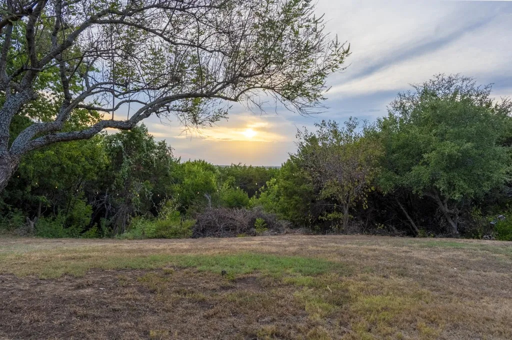 Sunset View from Backyard