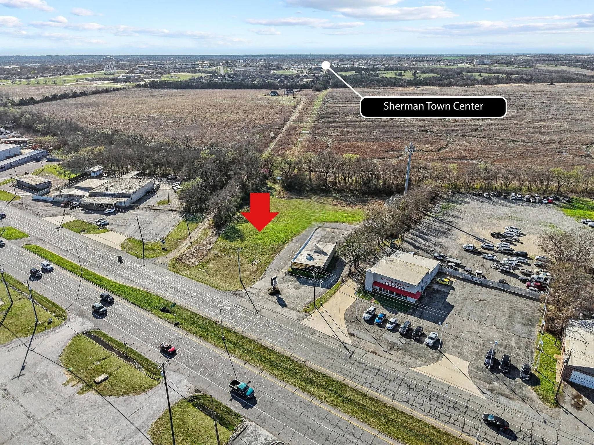 1.3 miles to the Sherman Town Center- the Shopping and Entertainment Hub in Sherman