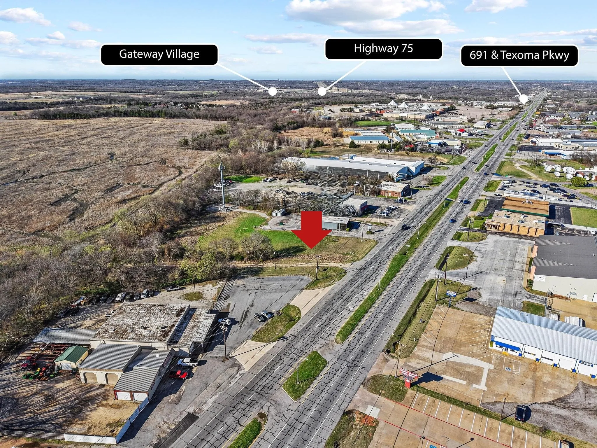 Ideal Location Positioned on Key North-South Corridor