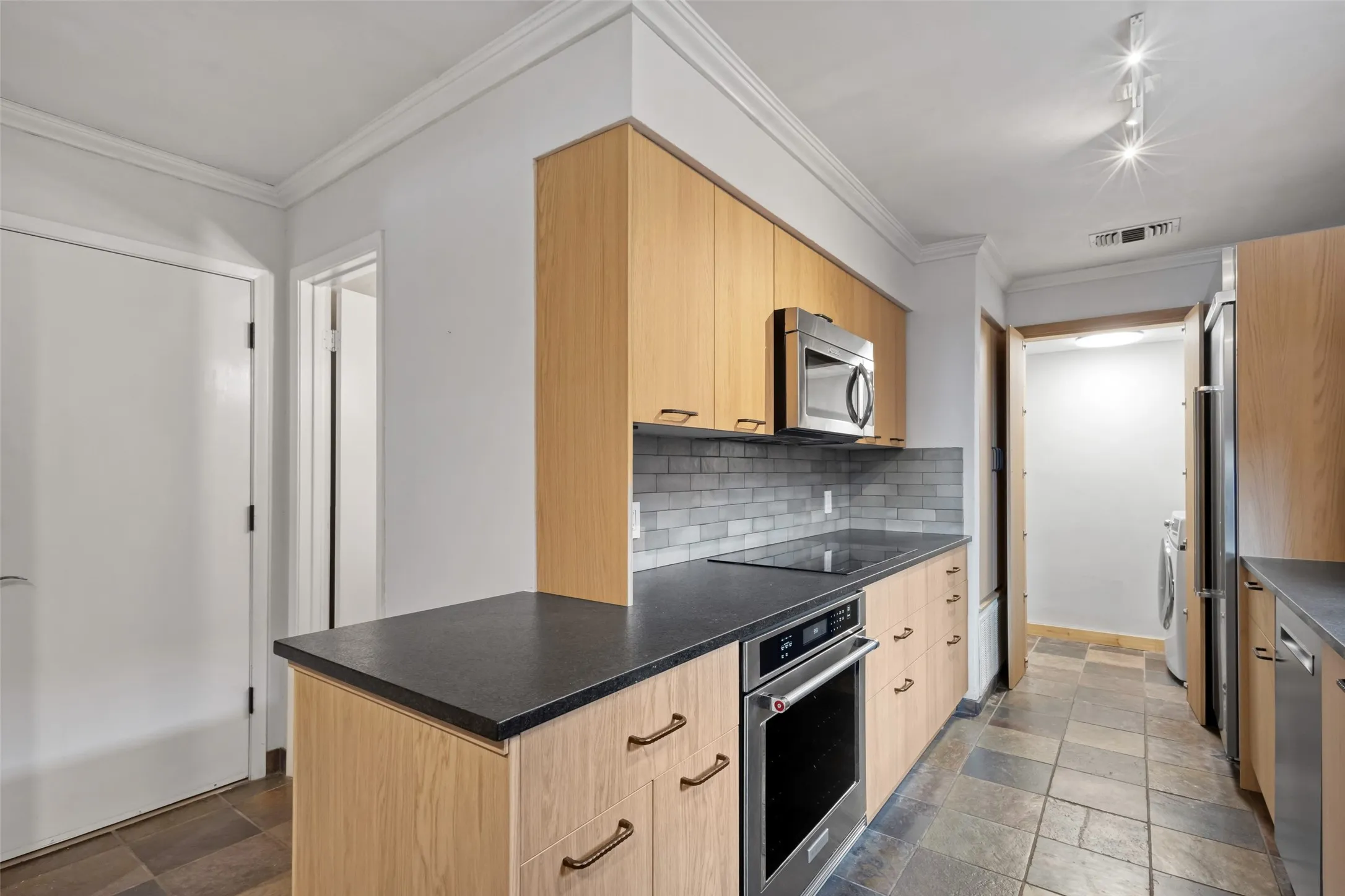 Utility area in kitchen