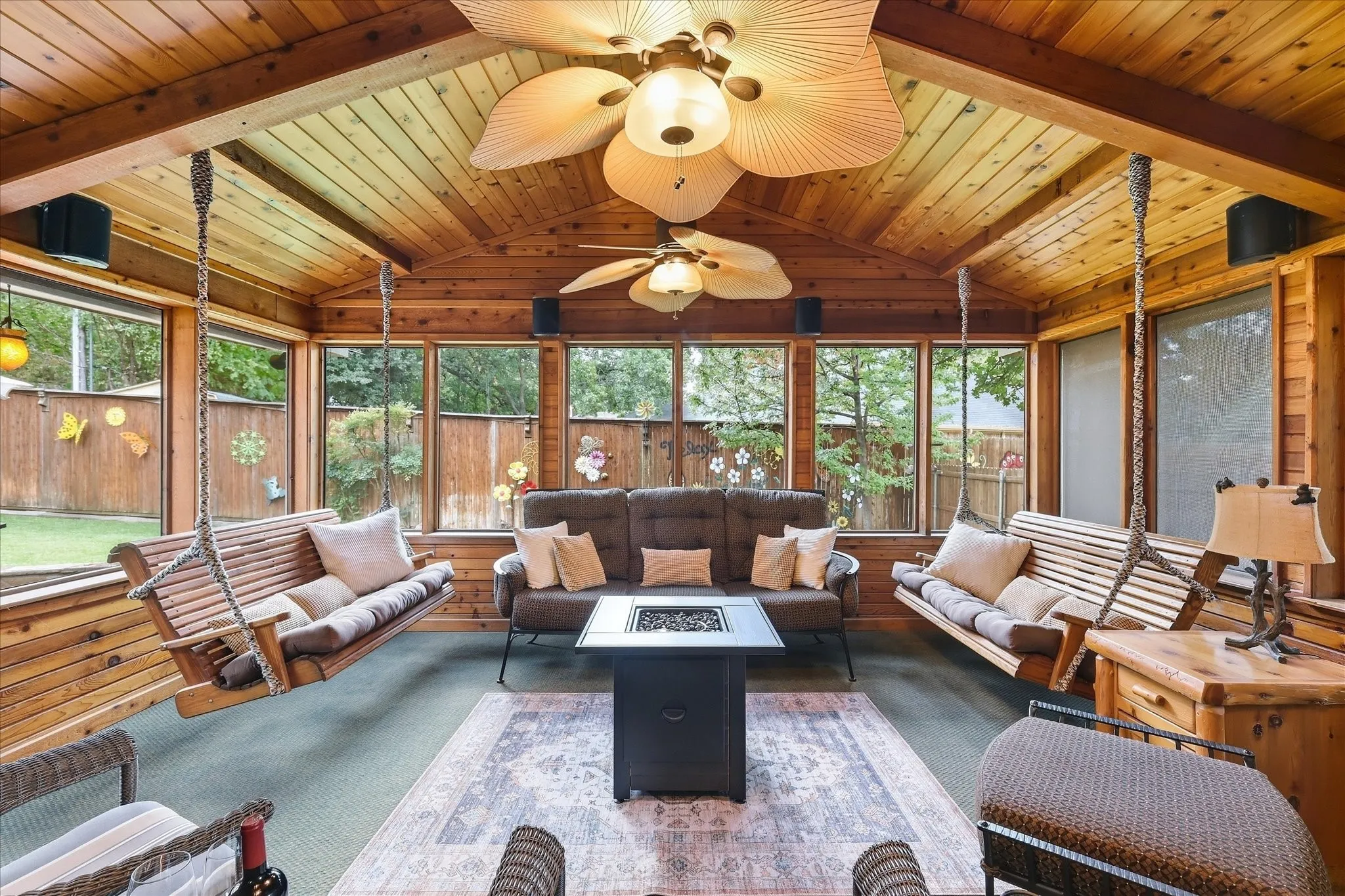 Screened porch