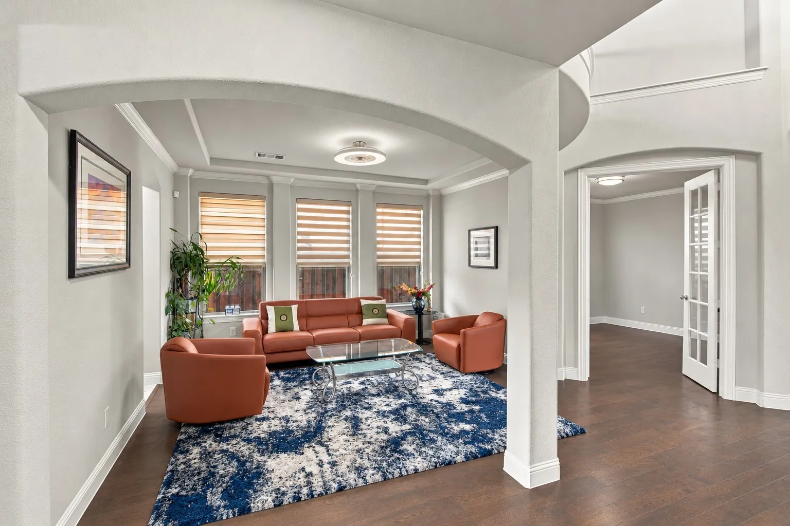 Dining room being used as another Living room