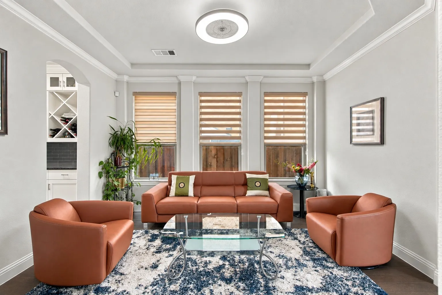 Dining room being used as another Living room