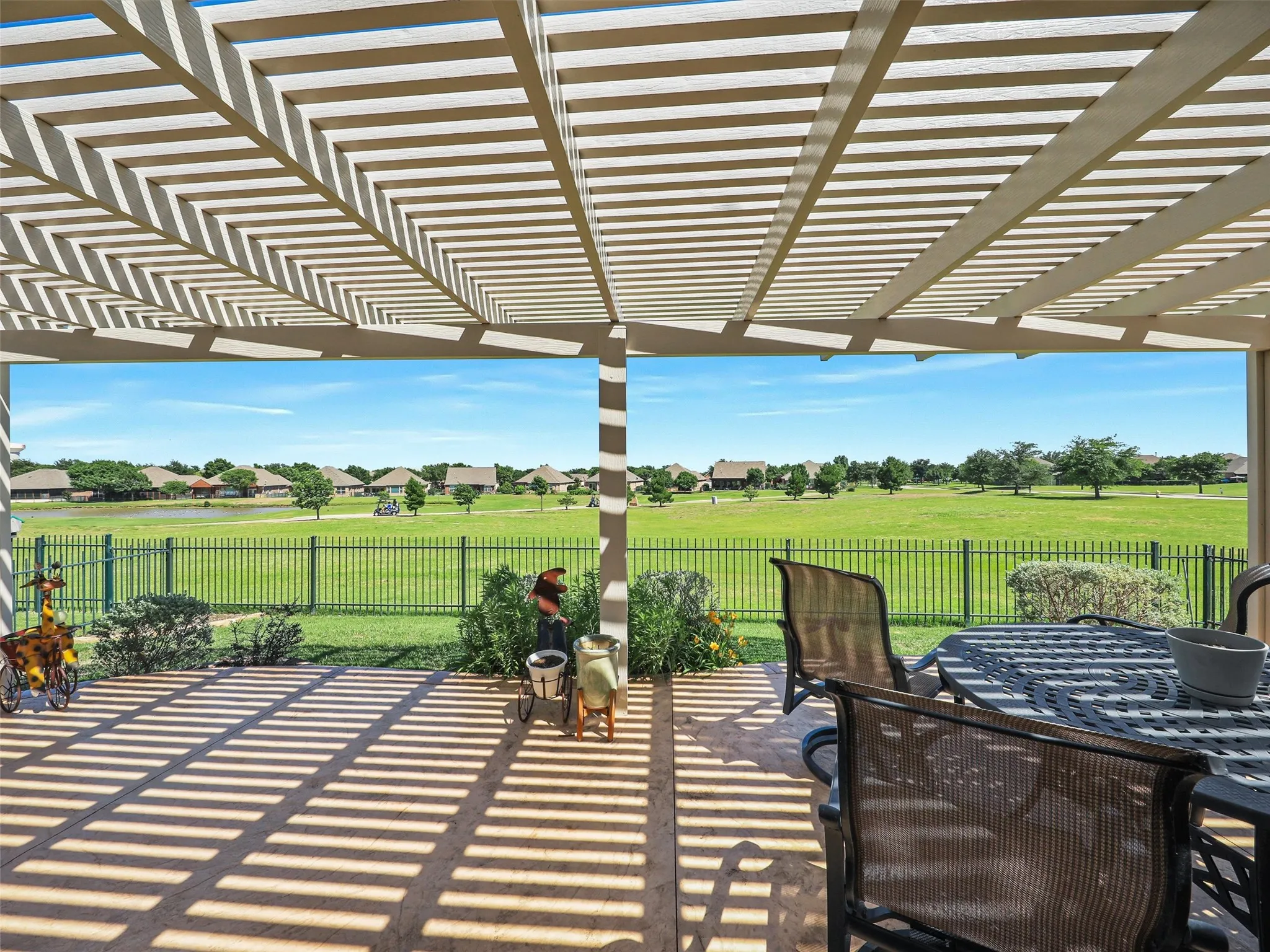 View of 2nd Hole Tee off of the Frisco Lakes 18 Hole Golf Course
