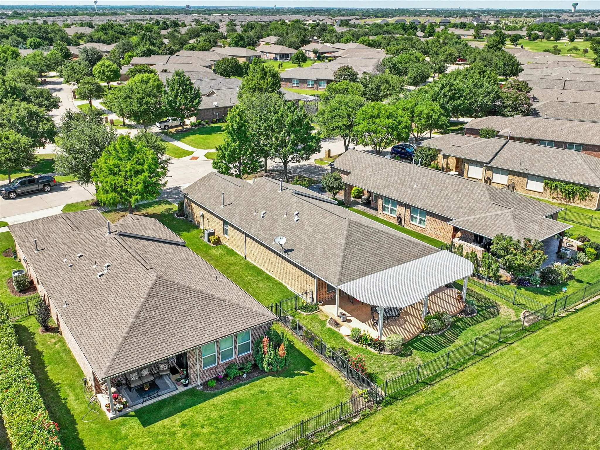 View of aerial view
