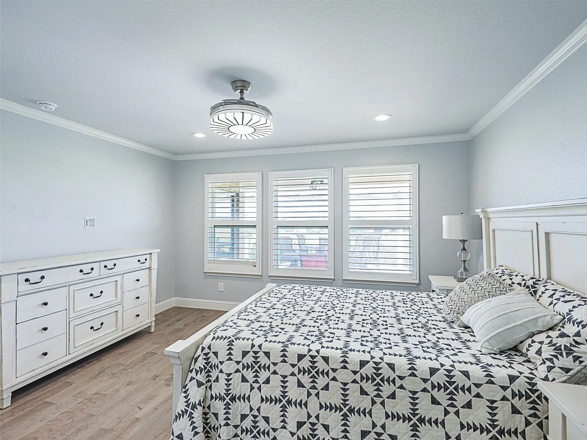 Neutral Colors with Luxury Vinyl Floors.