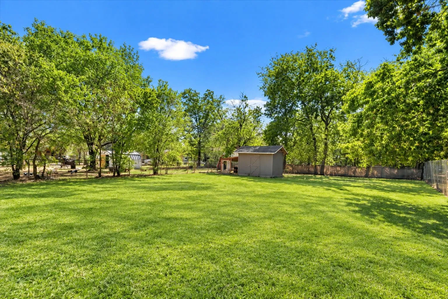 Yard enhanced by AI