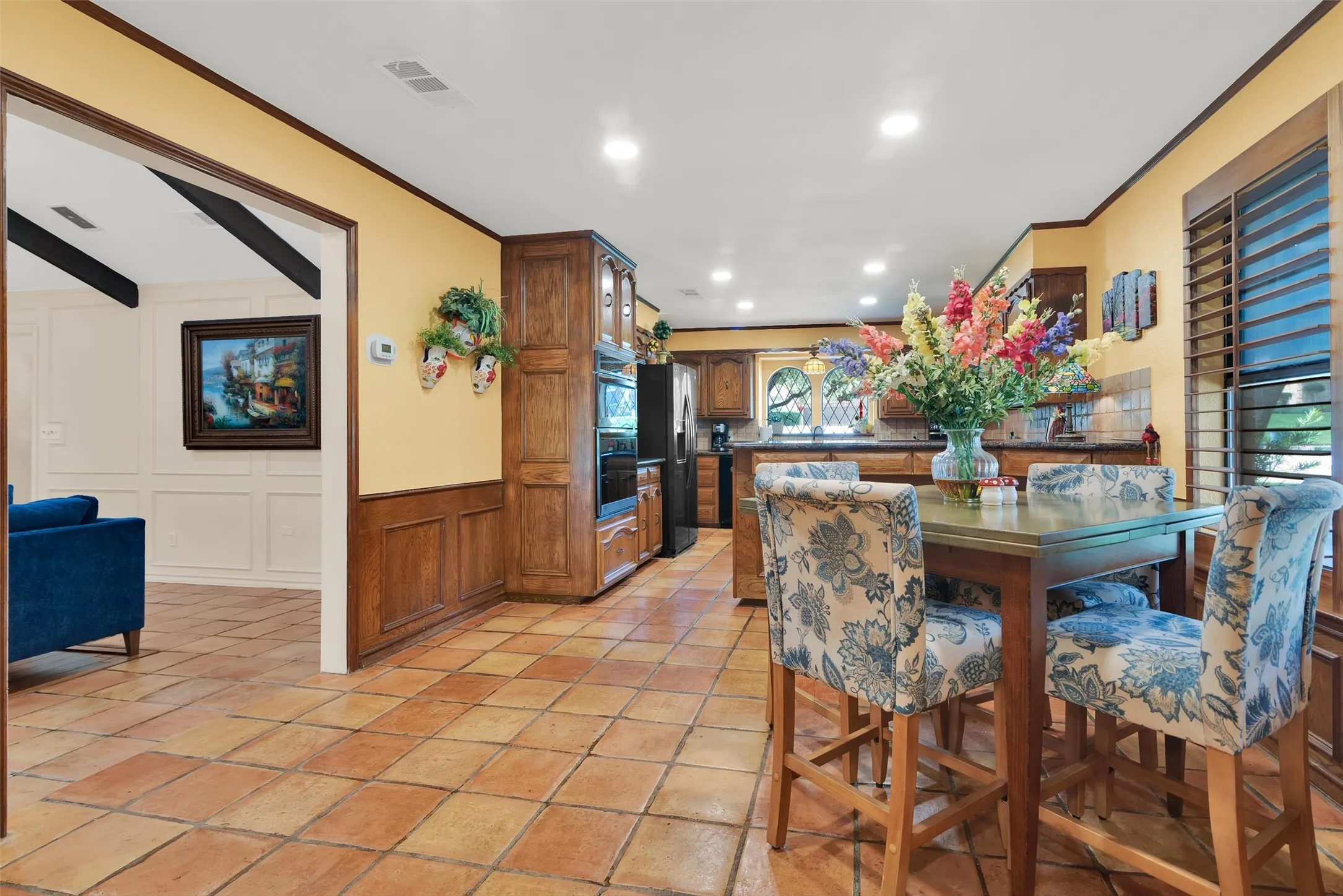 Breakfast area
