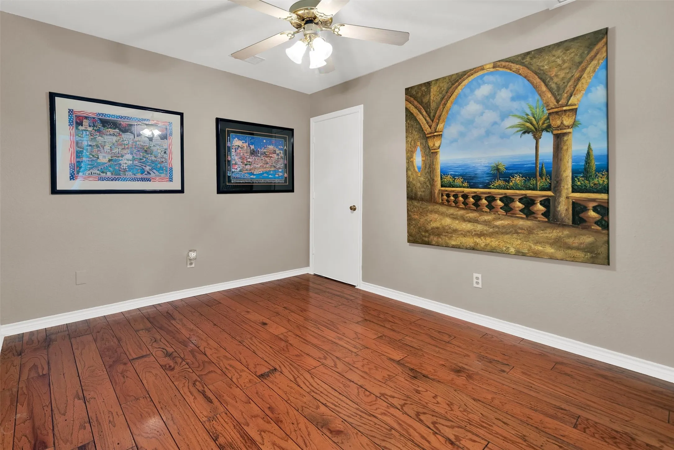 Upstairs office