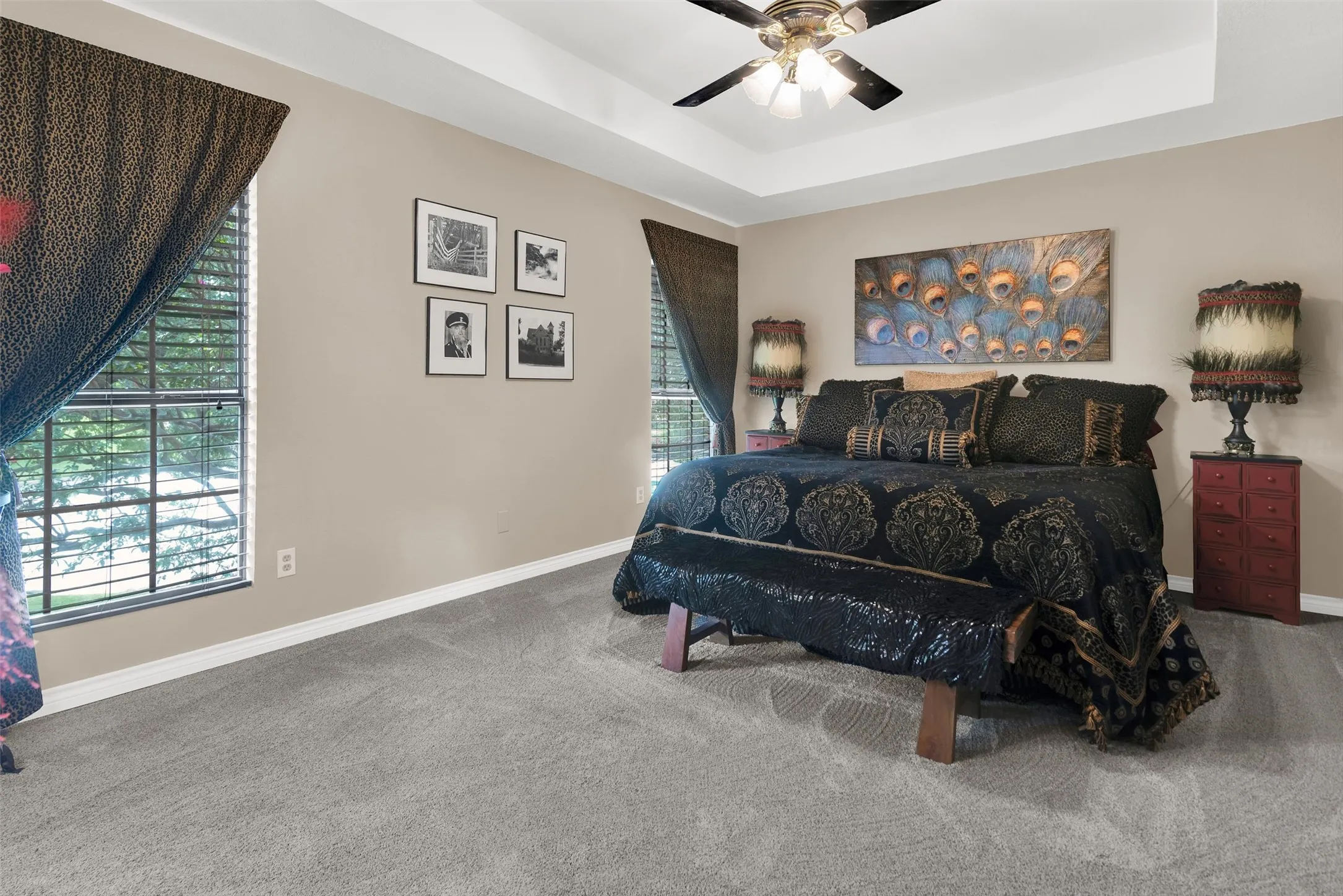 Upstairs master bedroom