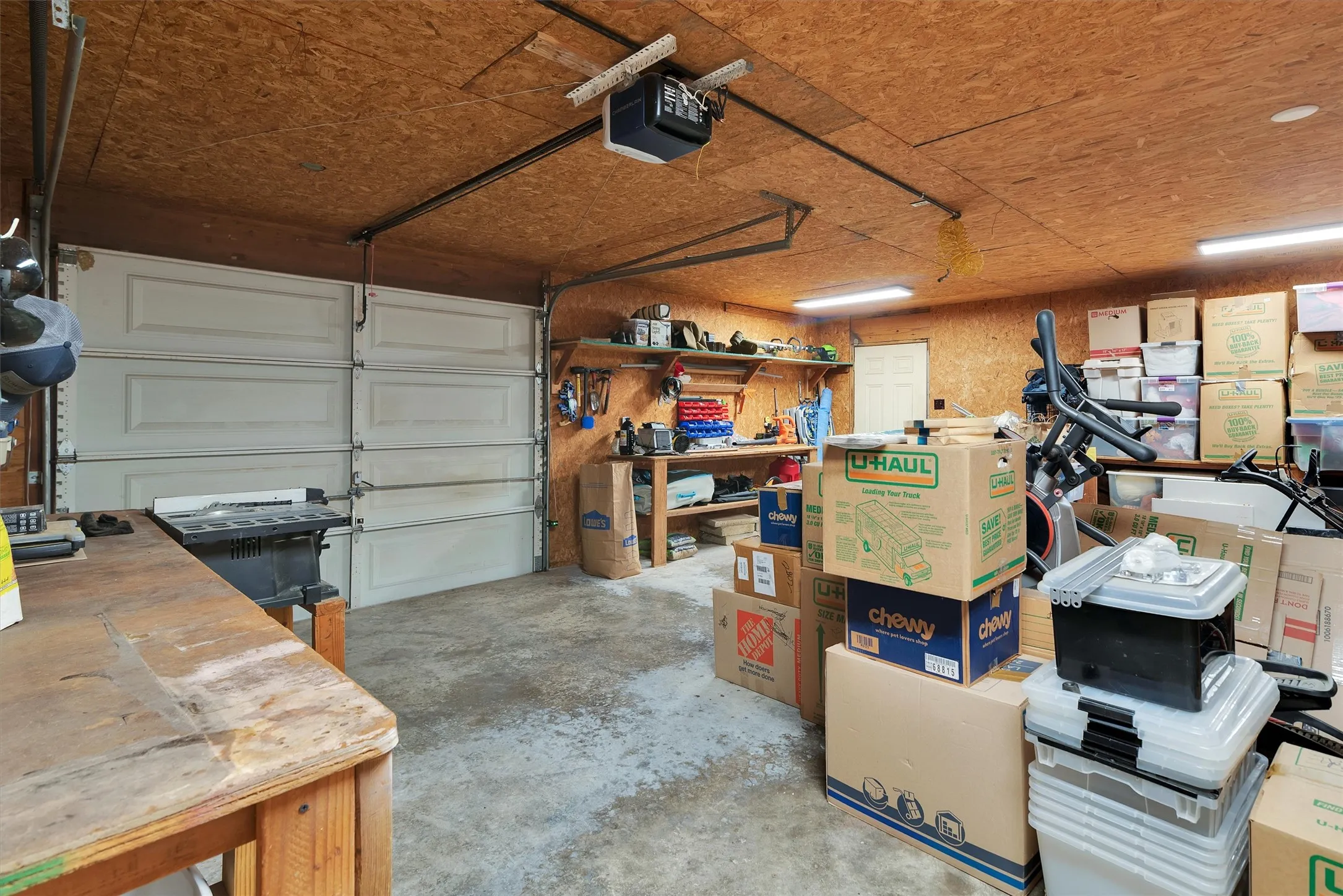 Garage workshop