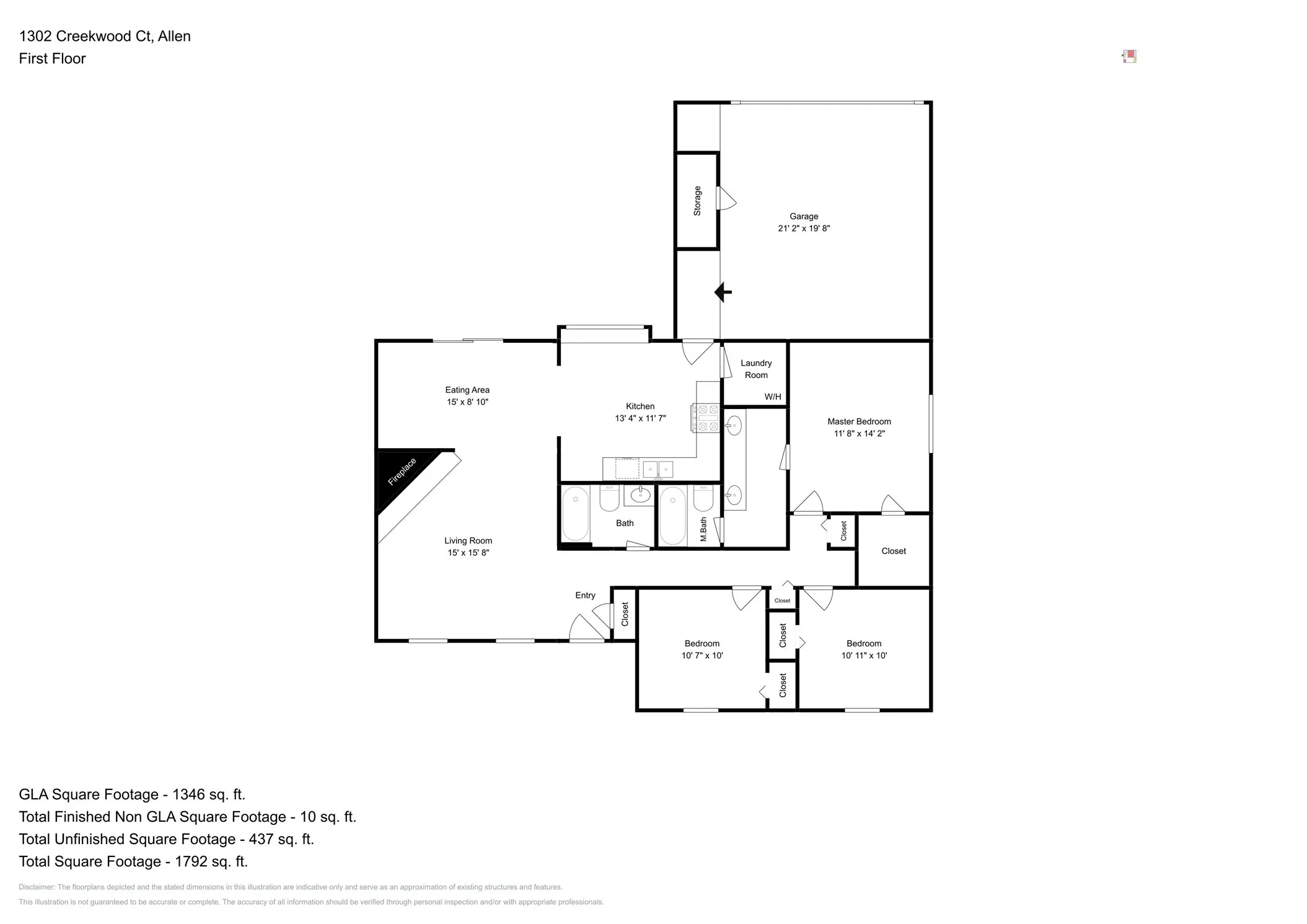 Single Family Residence For Rent in Collin County , 1302 Creekwood Court, Allen, Texas 75002, 3 Bedroom, 2 Bathroom, 2 Garage spaces, 1,404 Sqft, built in 1981, mls#21398472, Real Estate Agent in Allen, Homes For Rent in Collin county, Homes For Rent in Allen, Realtor in Allen Texas, Real Estate Brokerage Independent Realty Texas, Luminita Cordes Realtor