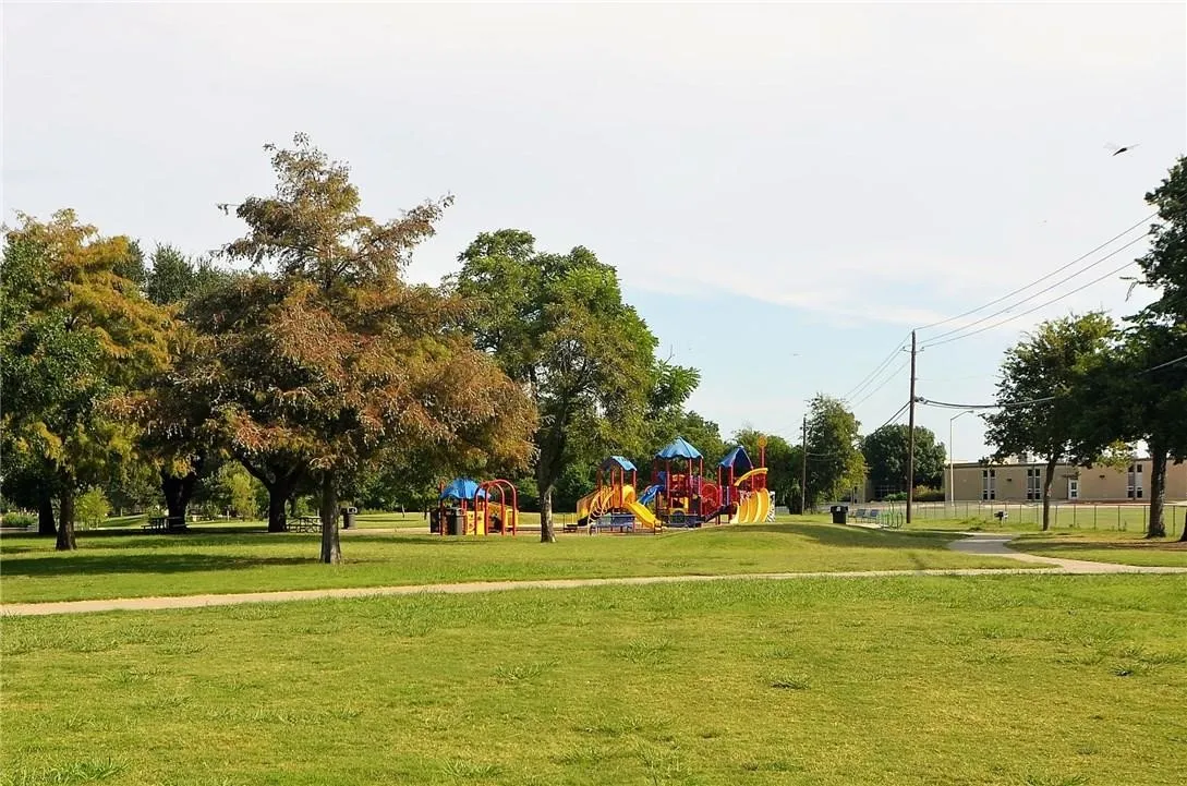 Community playground area