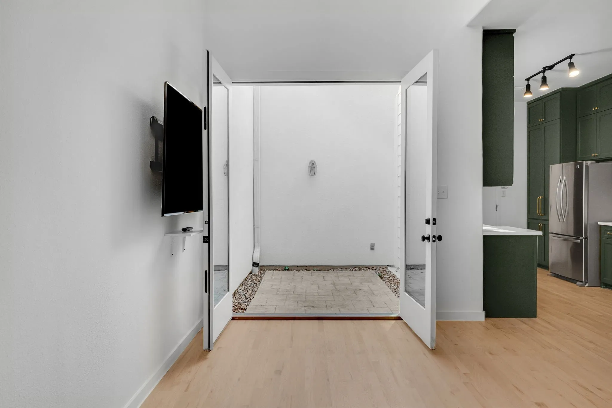 interior courtyard space