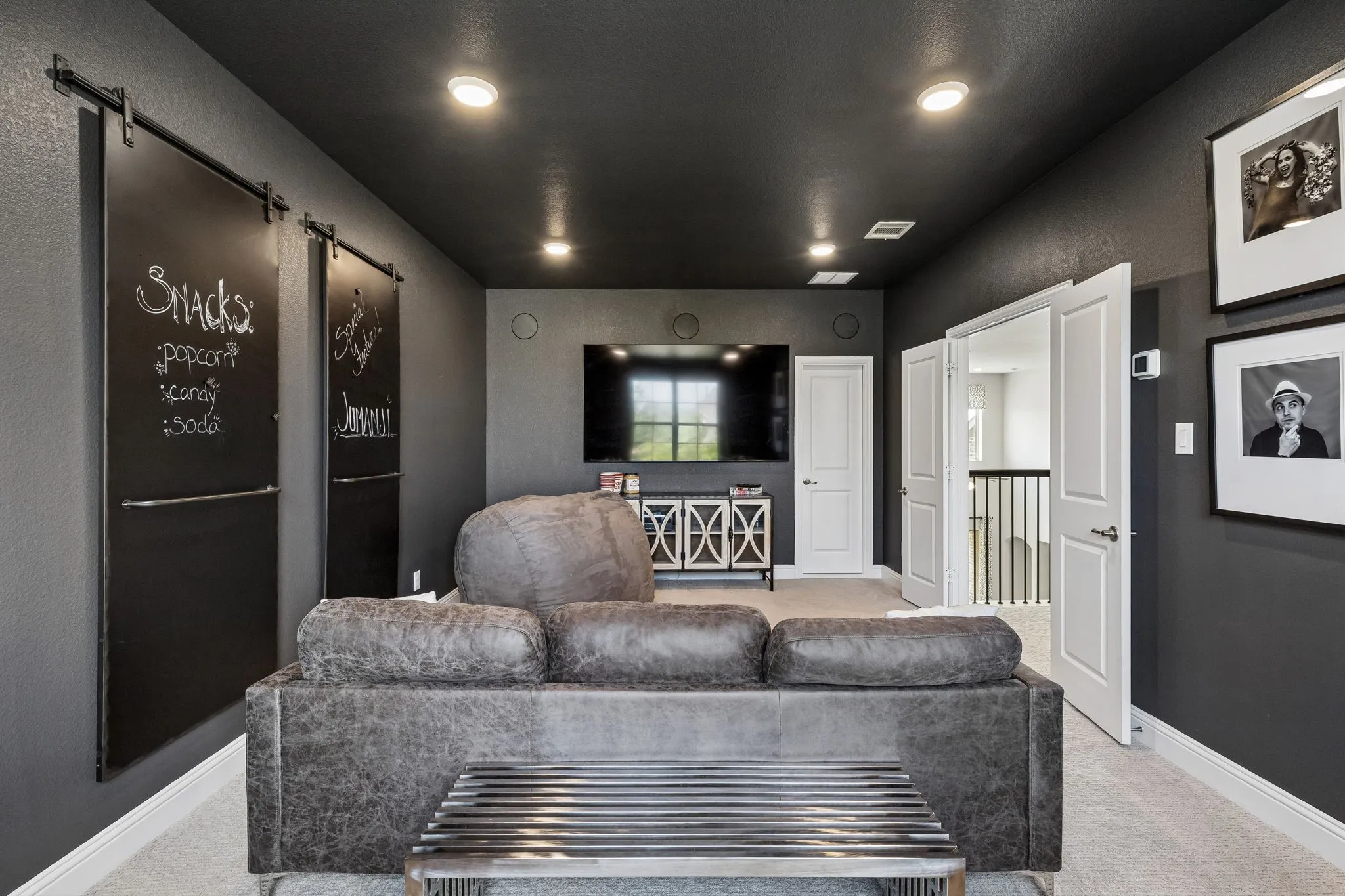 The generous layout provides ample room for movie nights, gaming, family gatherings, and relaxed everyday enjoyment.
