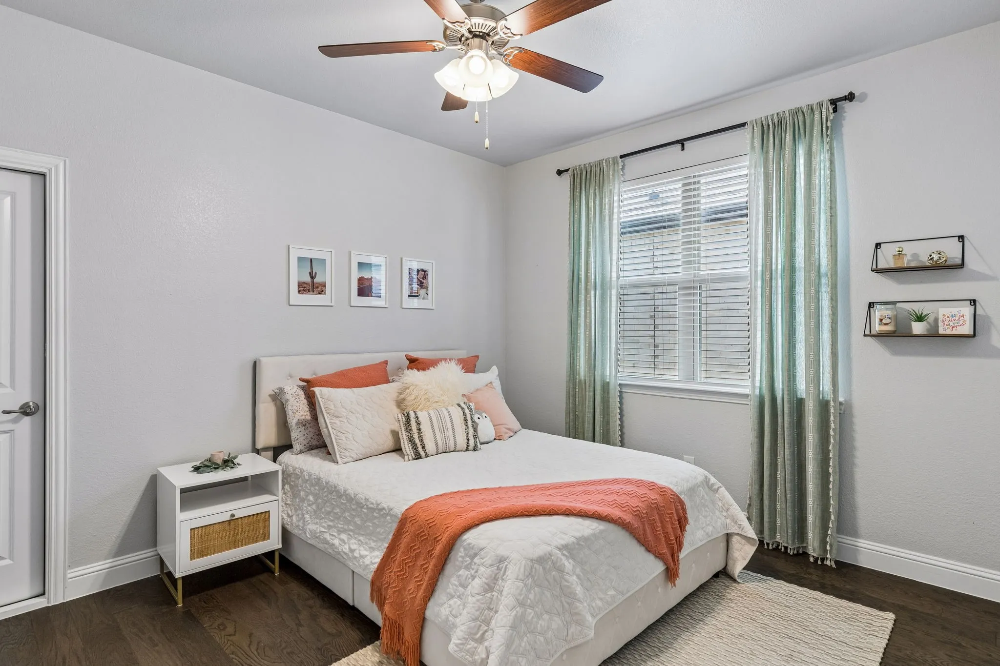 Spacious Bedroom #2 upstairs features walk in closet