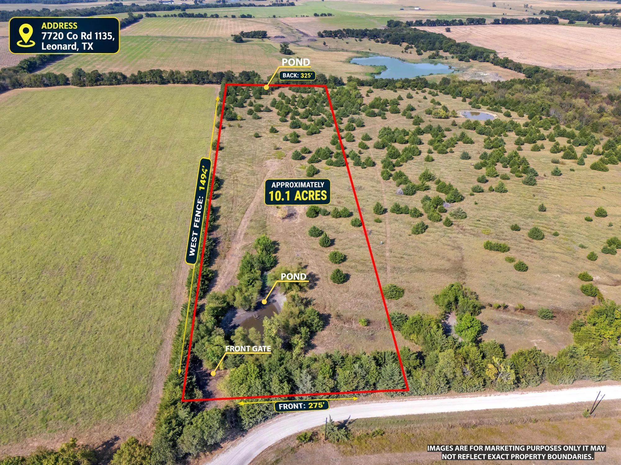 Unimproved Land For Sale in Hunt County , 7720 County Road 1135, Leonard, Texas 75452, 0, 0, Garage spaces, 0 Sqft, built in 0, mls#21386235, Real Estate Agent in Leonard, Homes For Sale in Hunt county, Homes For Sale in Leonard, Realtor in Leonard Texas, Real Estate Brokerage Independent Realty Texas, Luminita Cordes Realtor