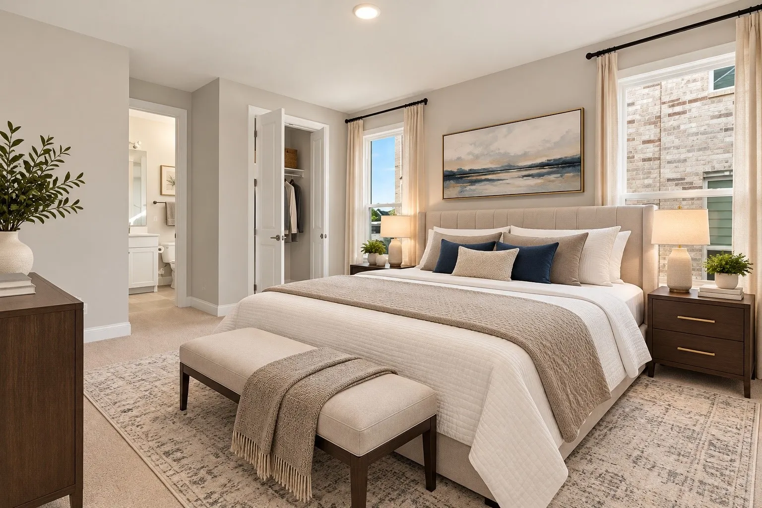 Bedroom 3, Spacious - virtually staged