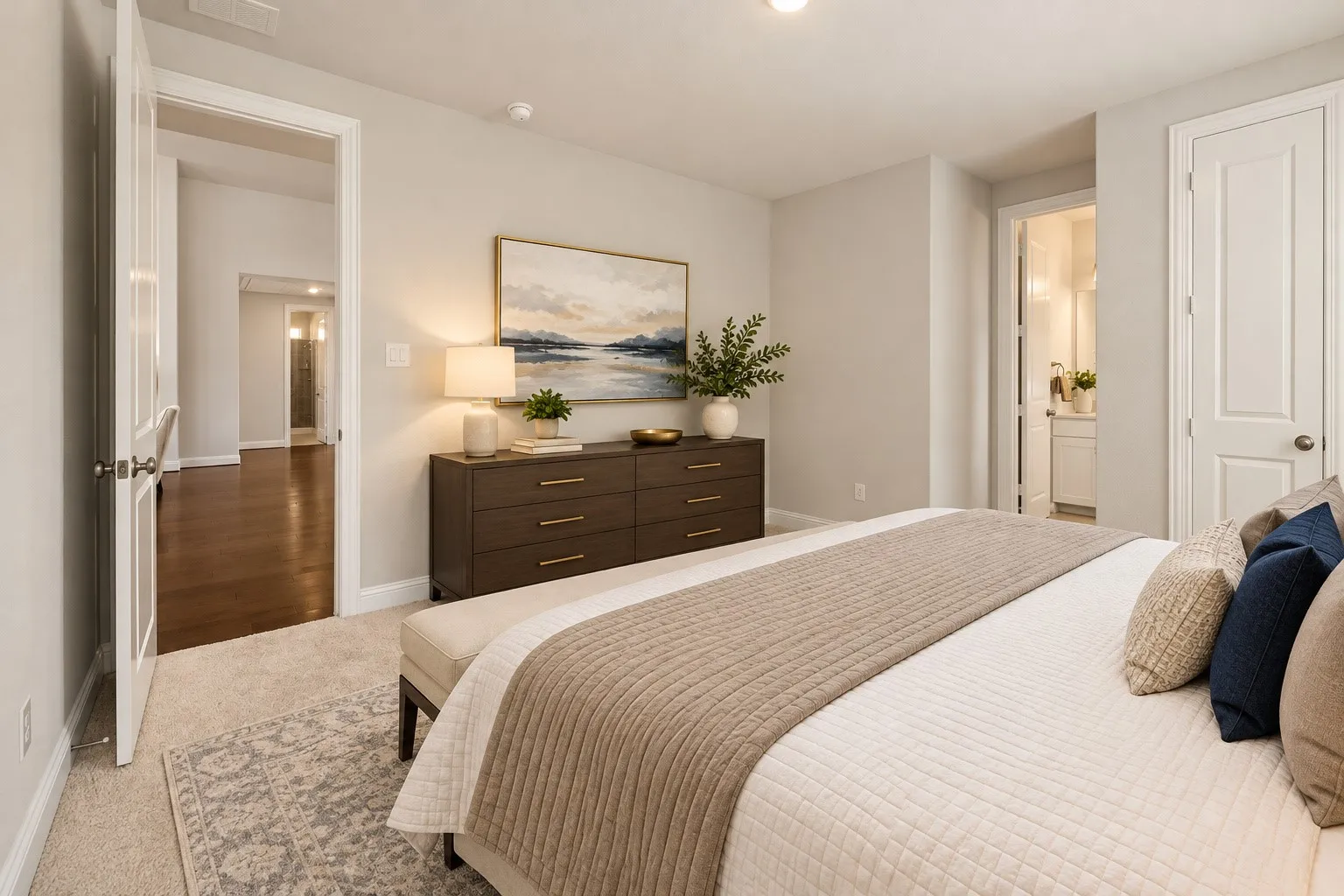 Bedroom 2, Spacious - virtually staged, different angle