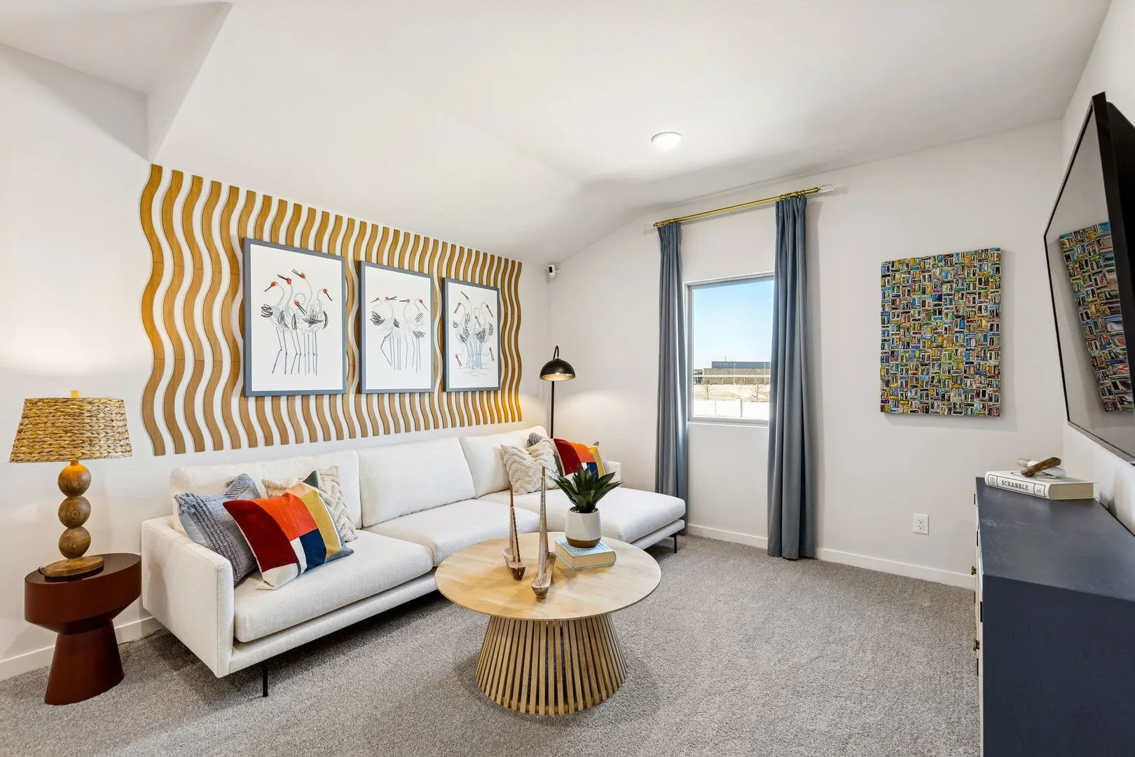 Loft in the Magnolia home plan by Trophy Signature Homes – REPRESENTATIVE PHOTO