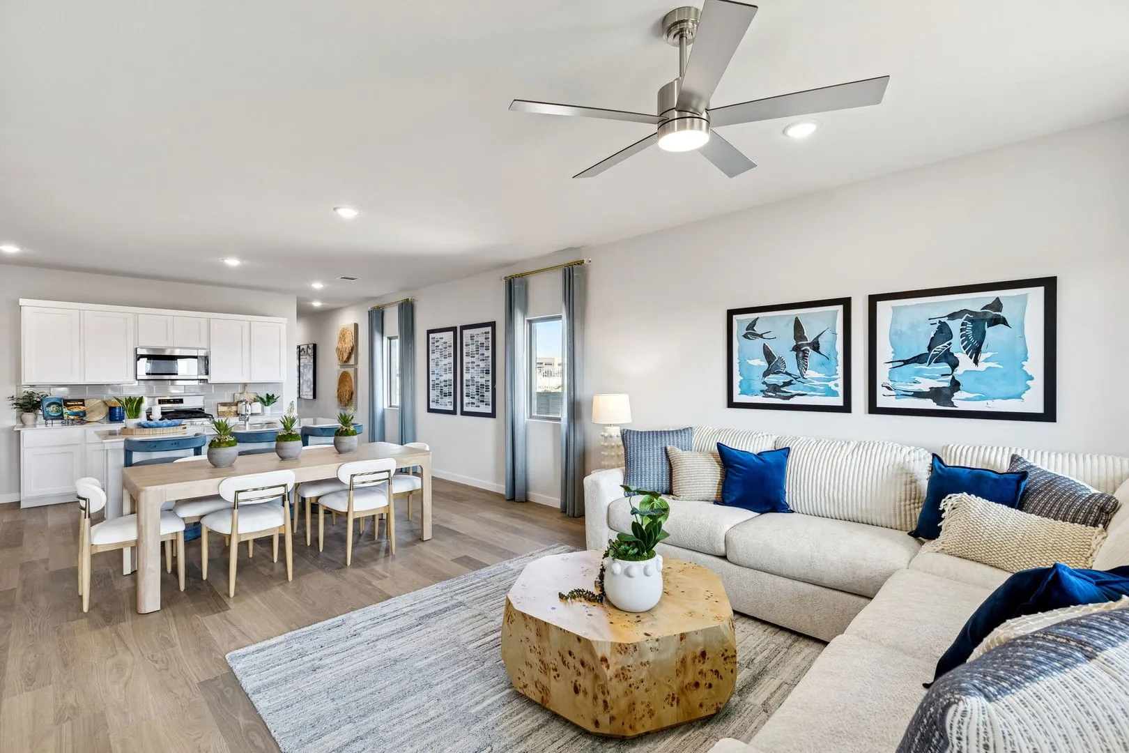 First Floor in the Magnolia home plan by Trophy Signature Homes – REPRESENTATIVE PHOTO