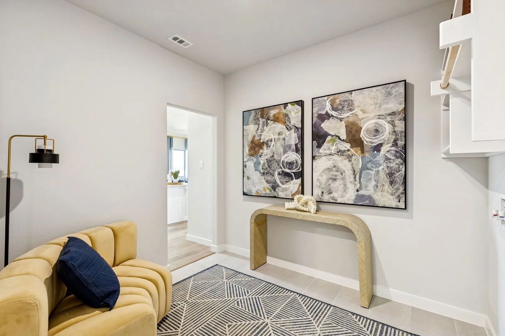 Utility room in the Magnolia home plan by Trophy Signature Homes – REPRESENTATIVE PHOTO